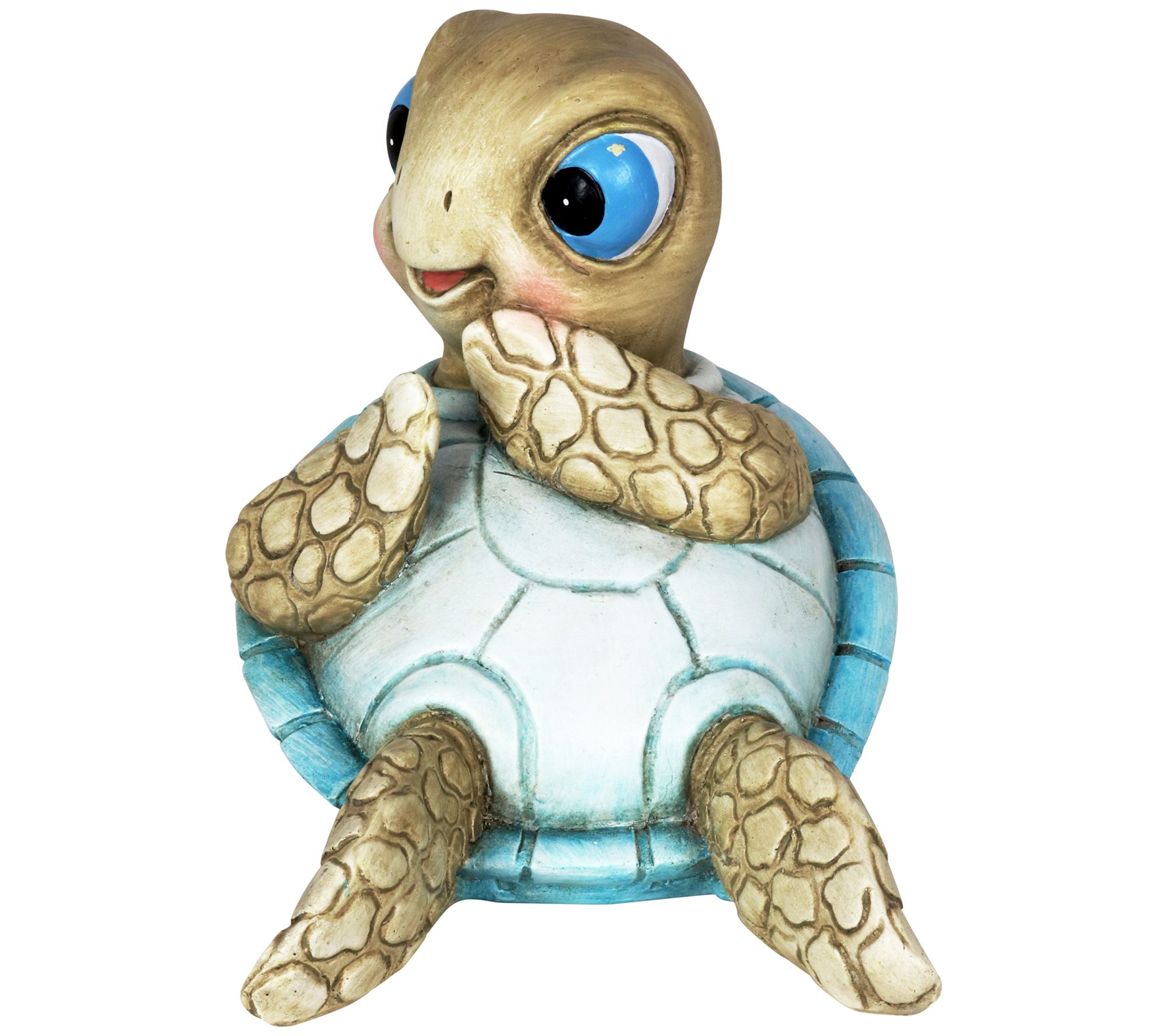 Exhart Belly Sunning Beach Turtle Decor Qvc Com