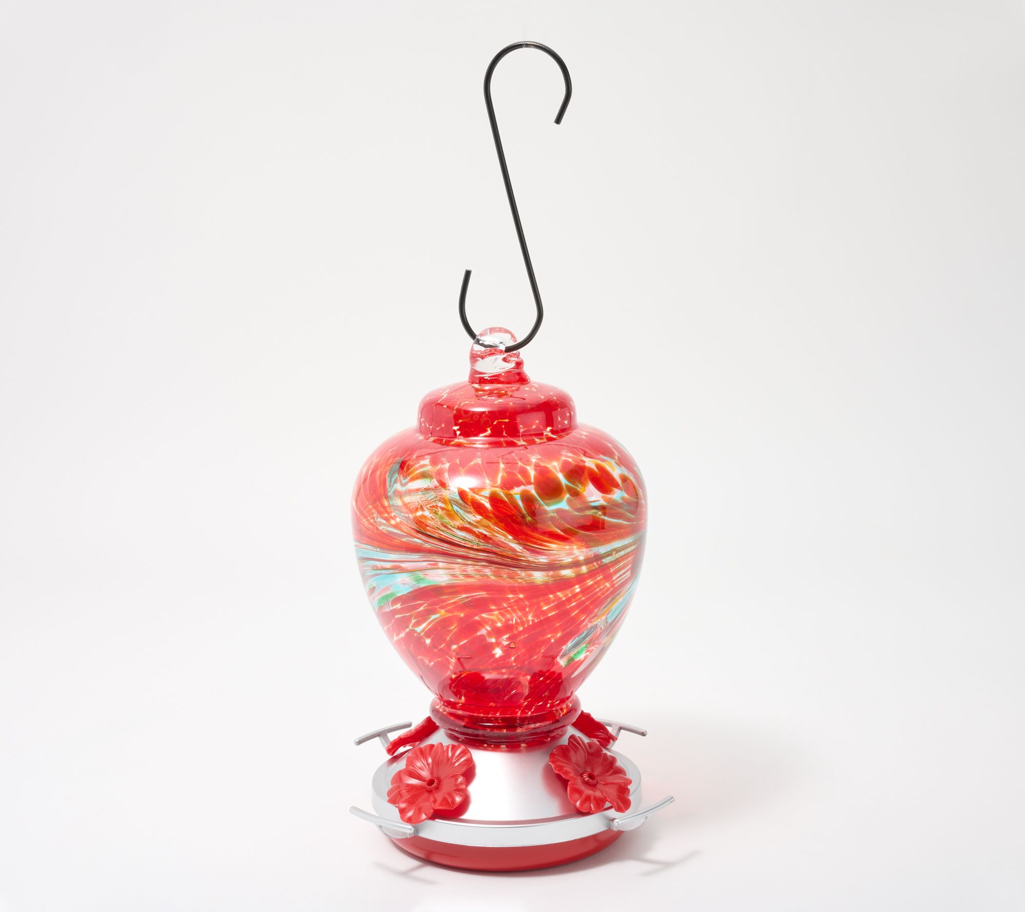 As Is Ultimate Innovations Colored Glass HummingbirdFeed