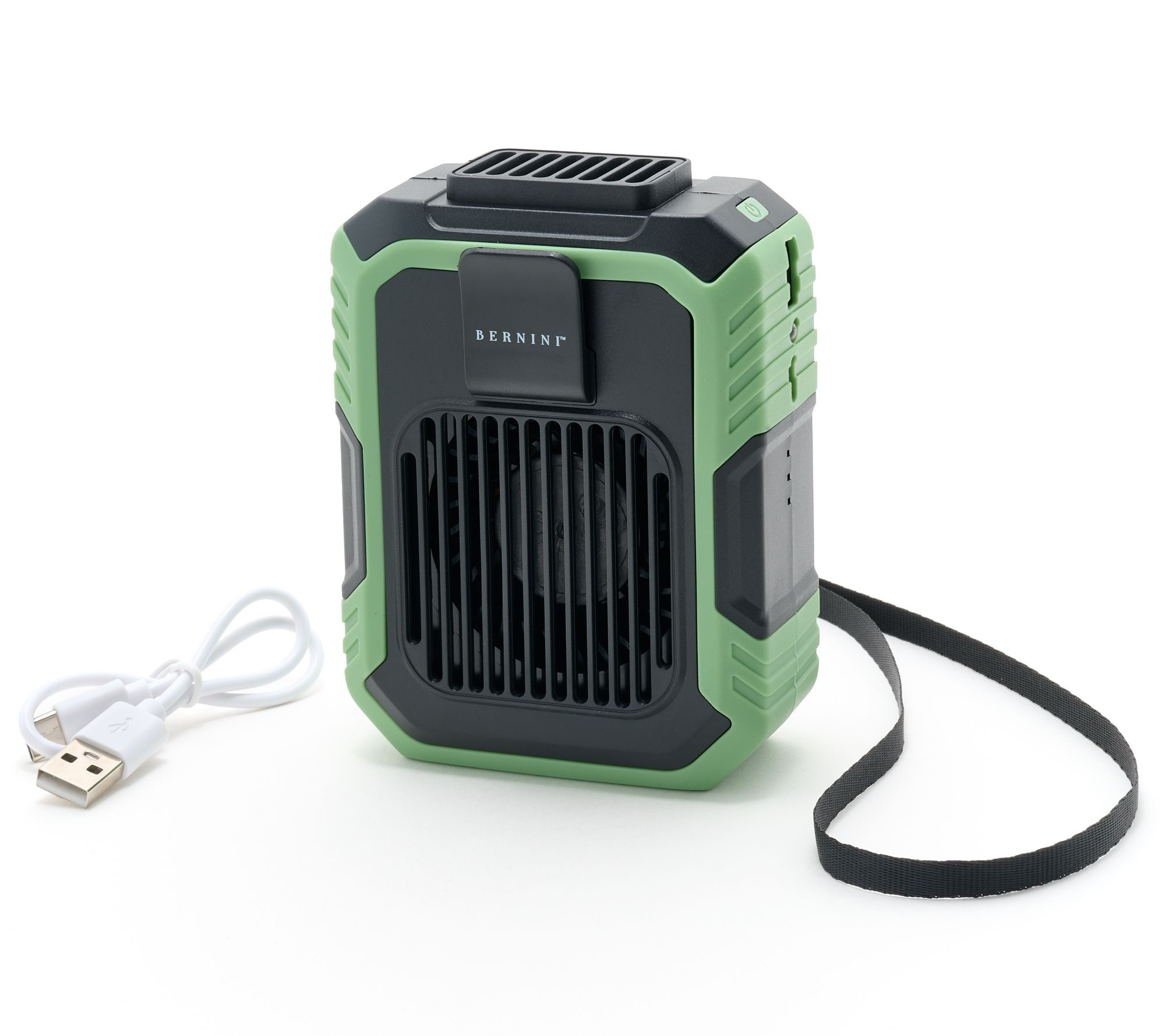 Bernini Personal Gardening Fan with Clip and Lanyard