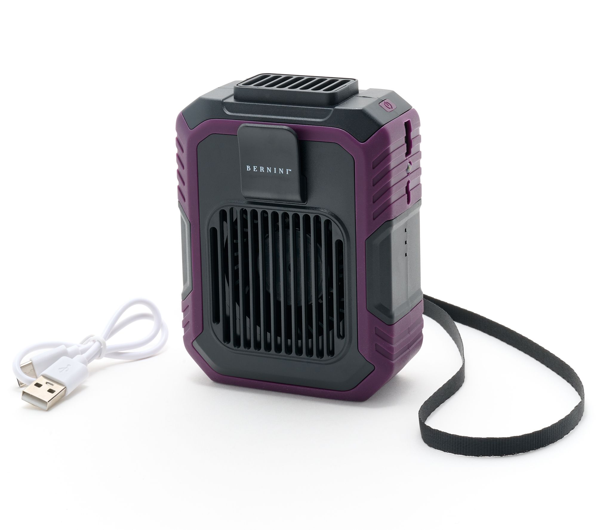 Bernini Personal Gardening Fan with Clip and Lanyard