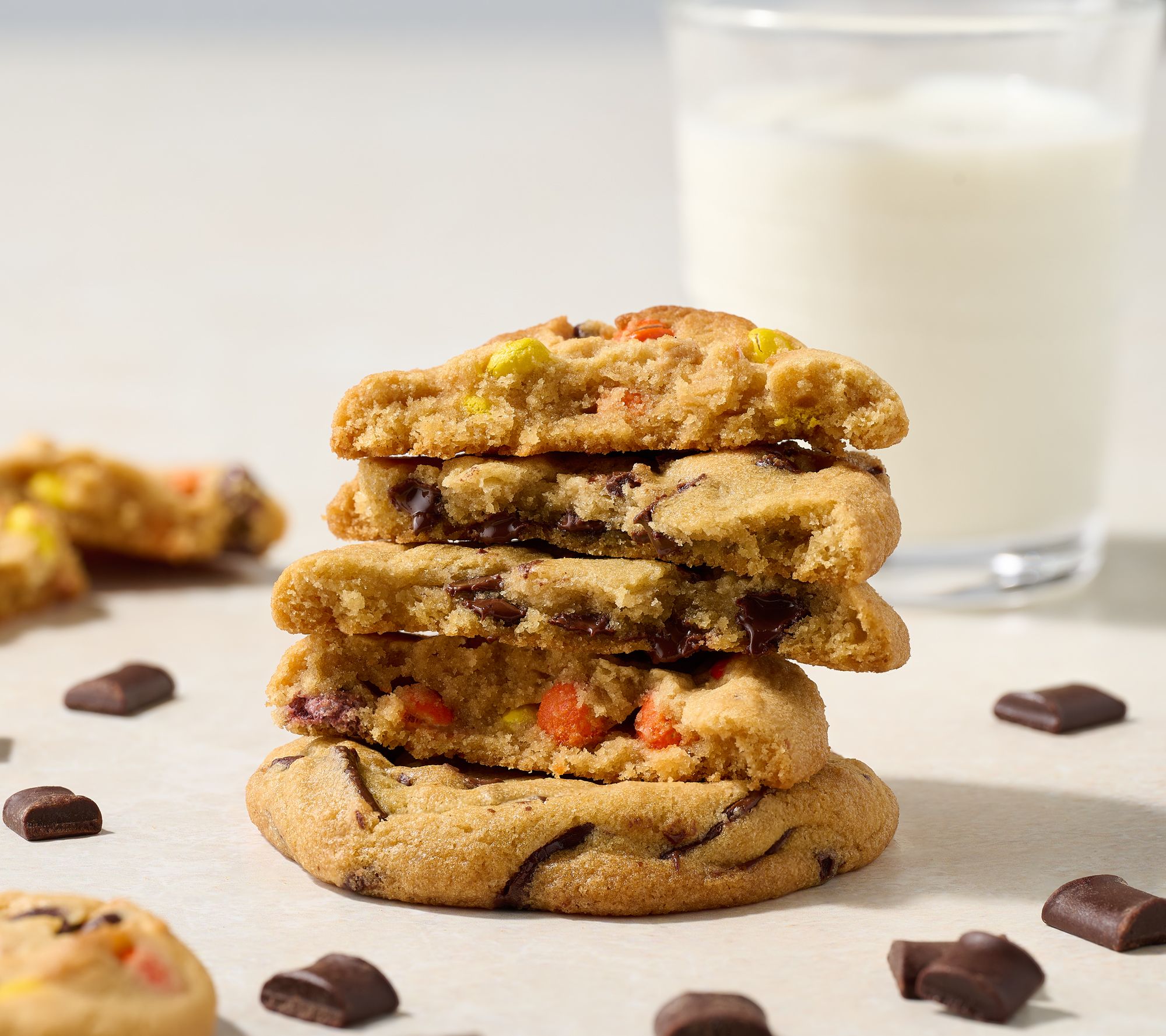 SH3/23 David's Cookies 72pc Preformed Large Ready to Bake Cookie