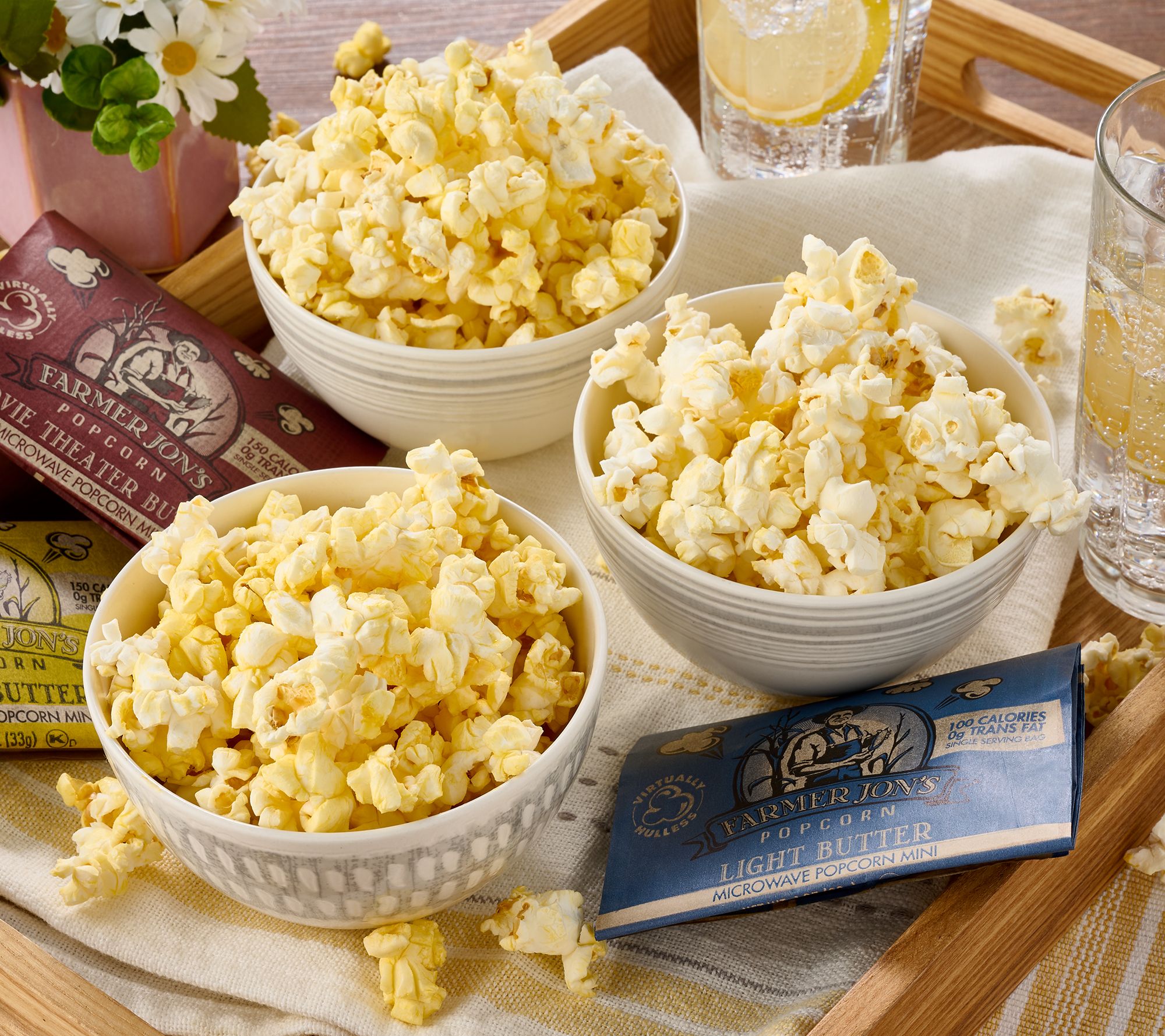 Farmer Jon's (18) 1-oz. Mini Microwave Popcorn Bags Auto-Delivery