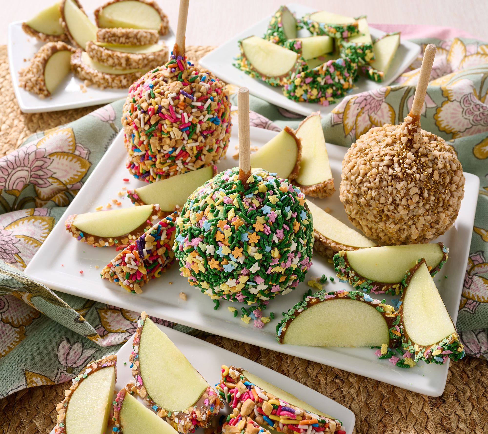 Mrs. Prindables 6pc Individual Picnic Snacks Caramel Apple Assortment