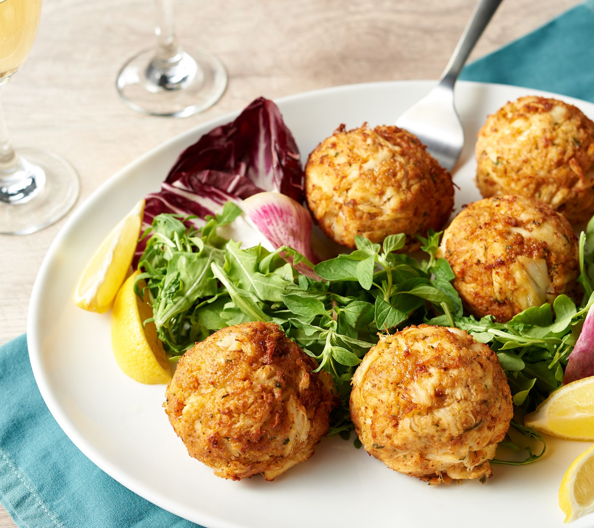 Great Gourmet 16 6 Oz Crab Cakes Page 1 Qvc Com