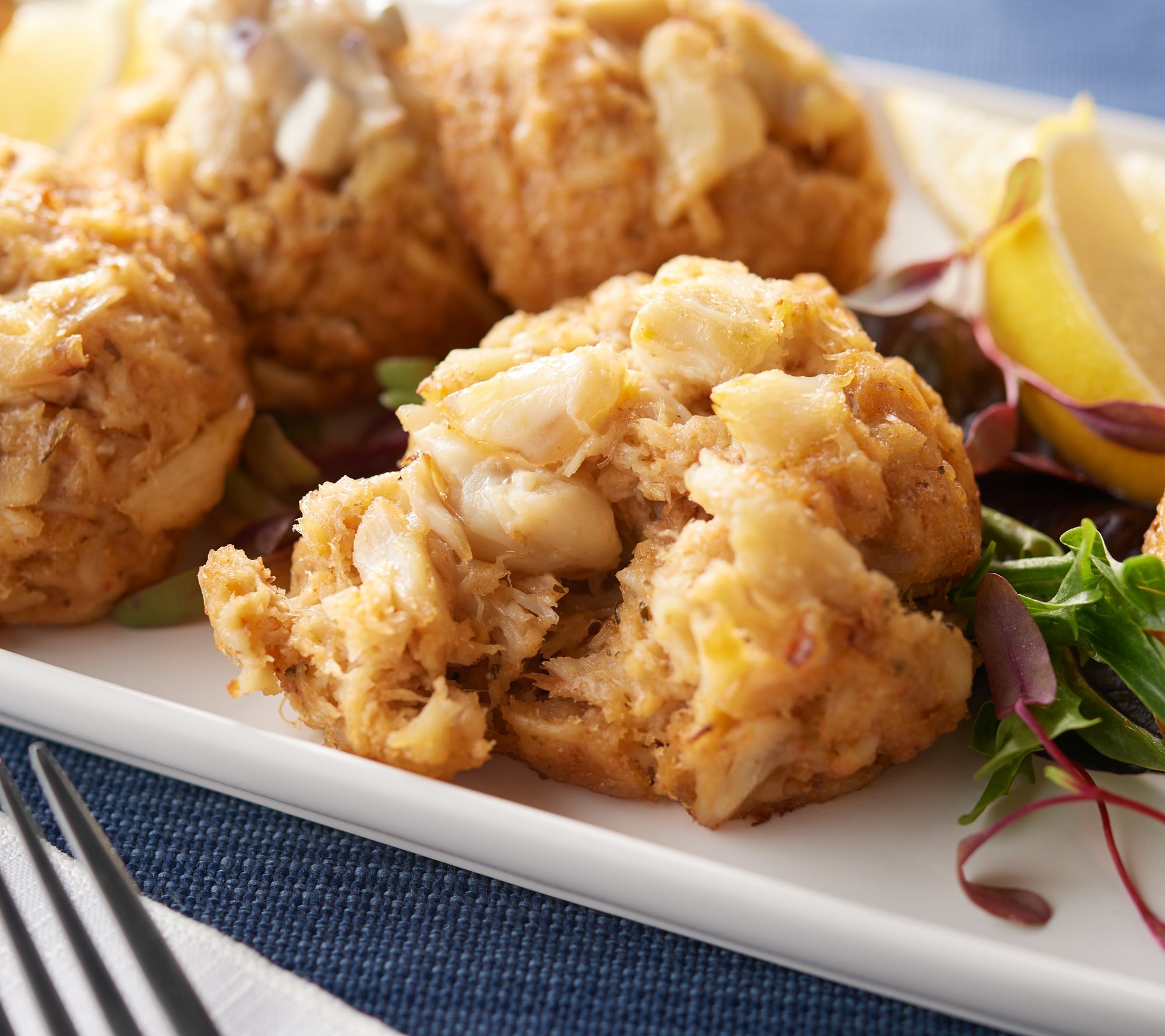 Graham & Rollins (6) 5oz & (6) 4oz Crab Cakes