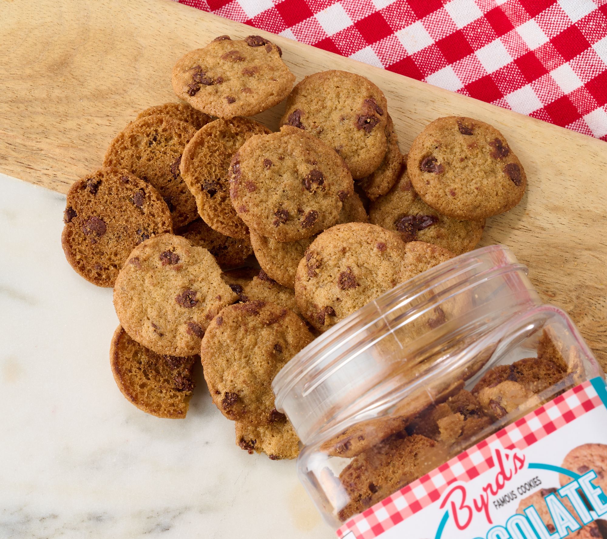 Byrd's (3) 10oz Jars of World Famous Cookies