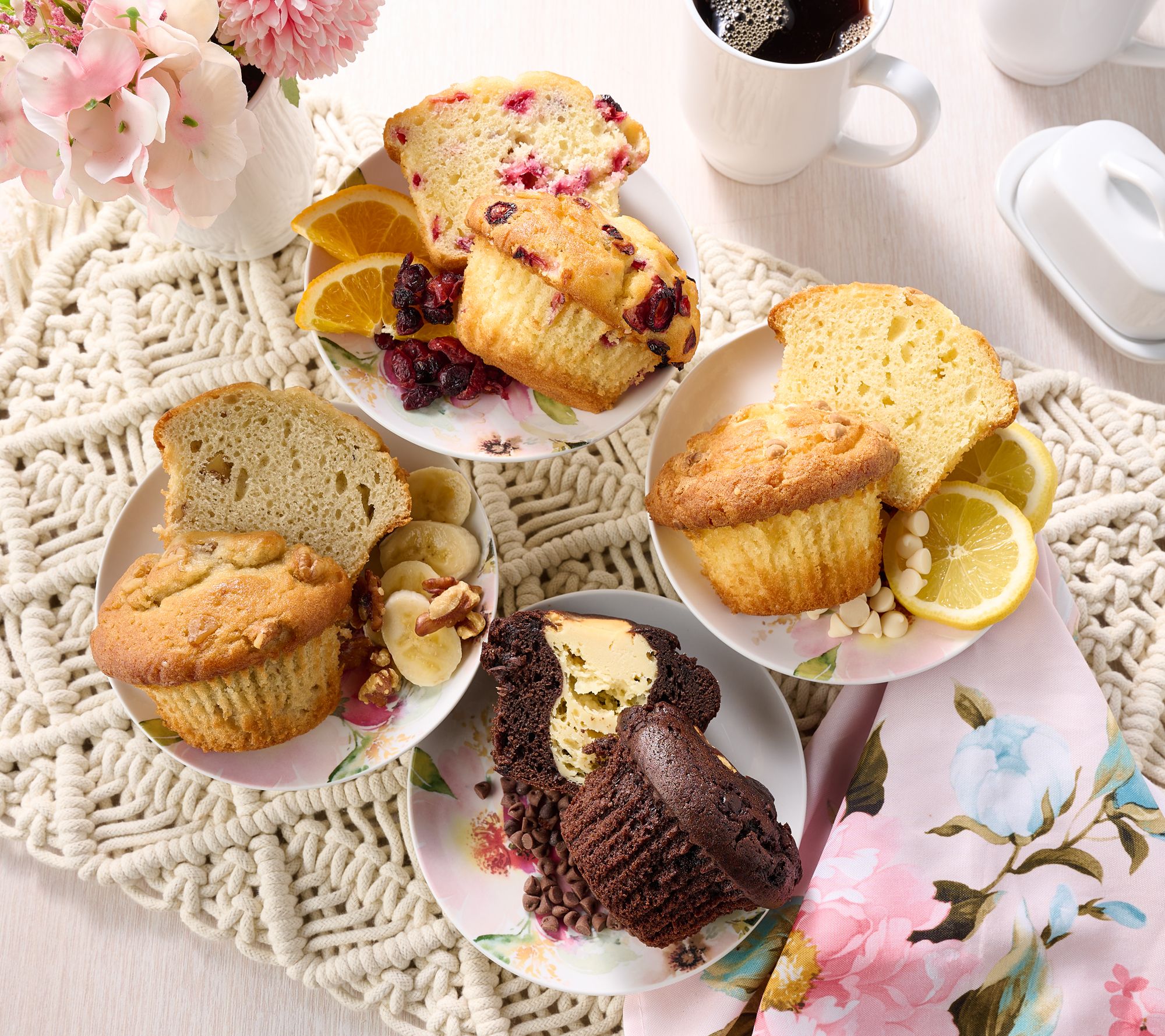  David's Cookies (8) 6oz Individual Jumbo Spring Muffins - M142477