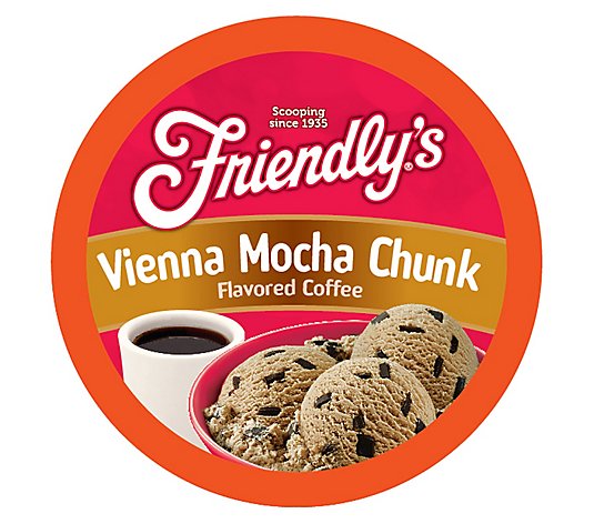 Friendly's 40-Count Vienna Mocha Chunk FlavoredCoffee Pods