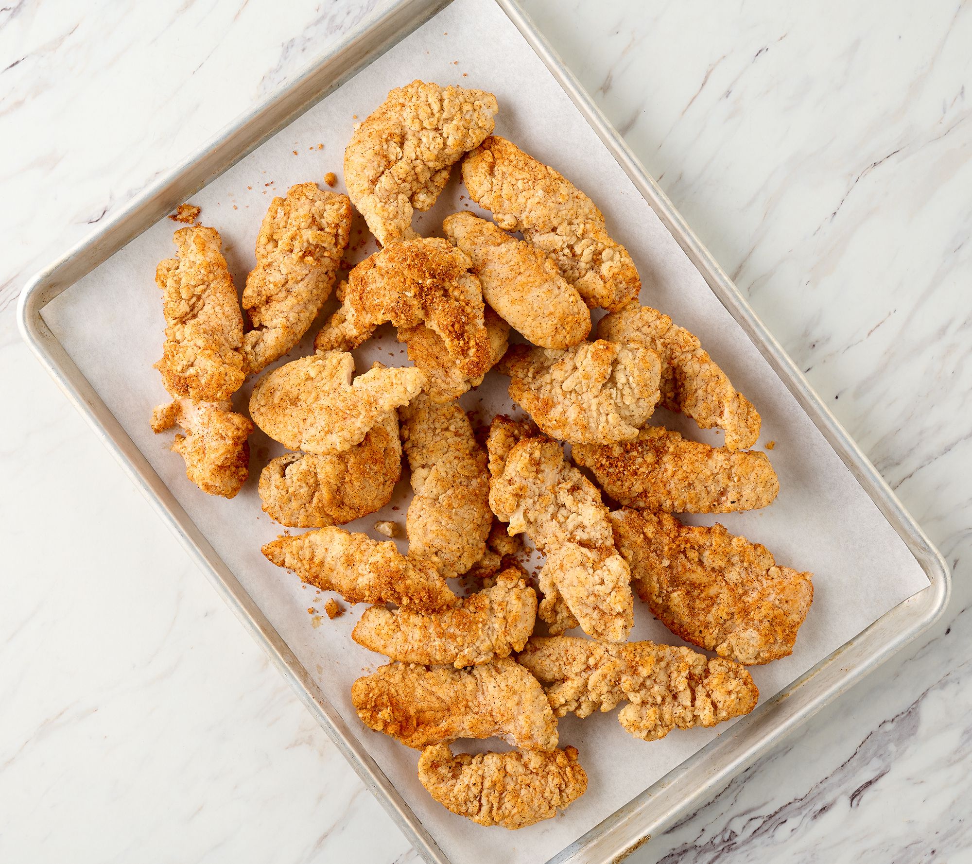 Corky's BBQ 3-lbs of Sweet & Smokey Seasoned Chicken Tenders - QVC.com