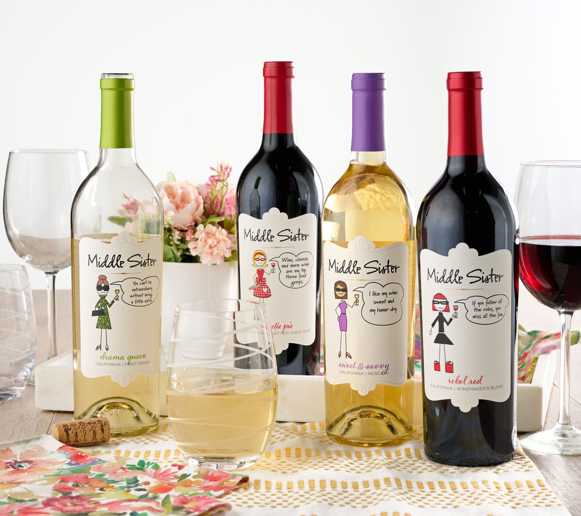 Vintage Wine Estates Wine Sisterhood 12 Bottle Set of Wines