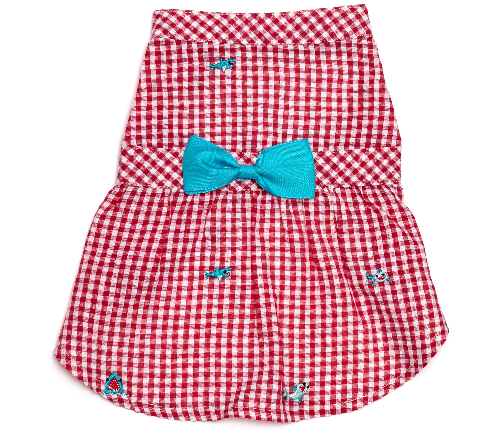The Worthy Dog Gingham Chomp Dress