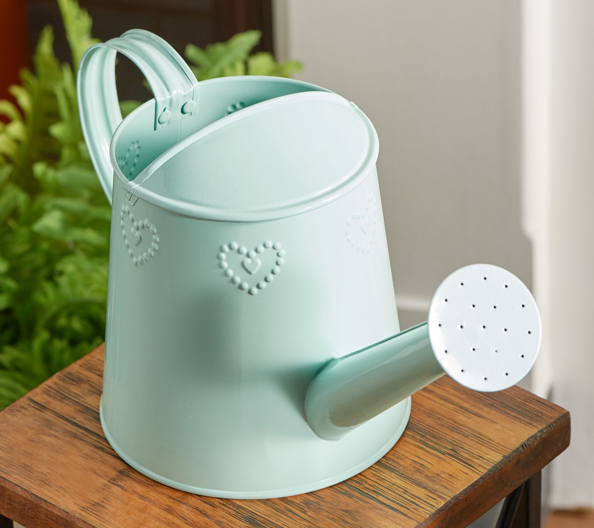 "As Is" Marigold Galvanized Detailed Watering Can