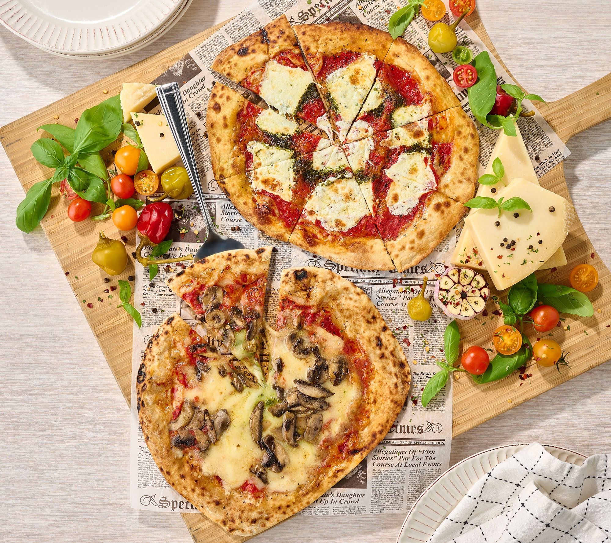 Pie Oh My (4) 10in Handcrafted Wood-Fired Pizzas