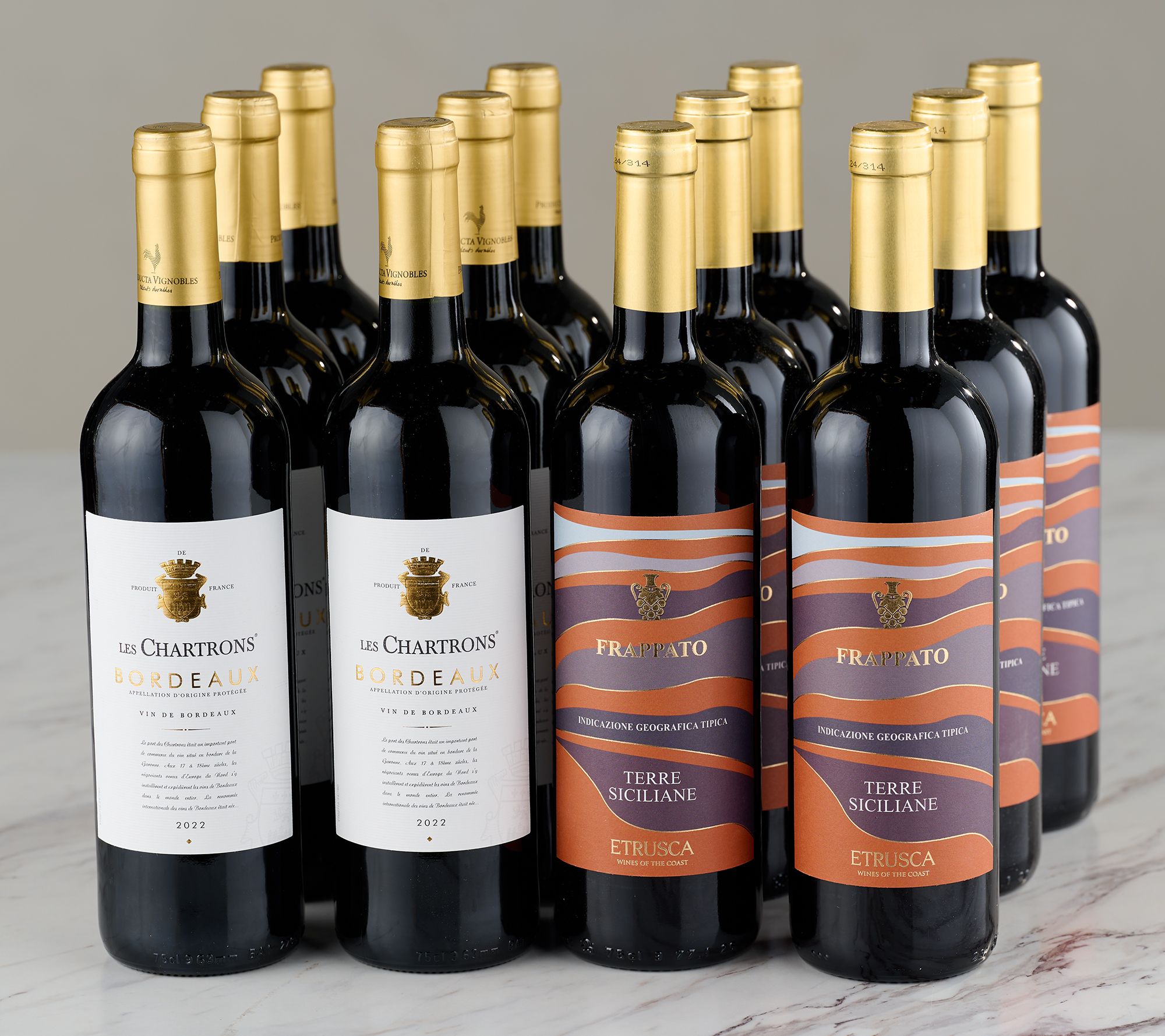 Hemispheres (12)750ml Btls Be Mine Wine Collection