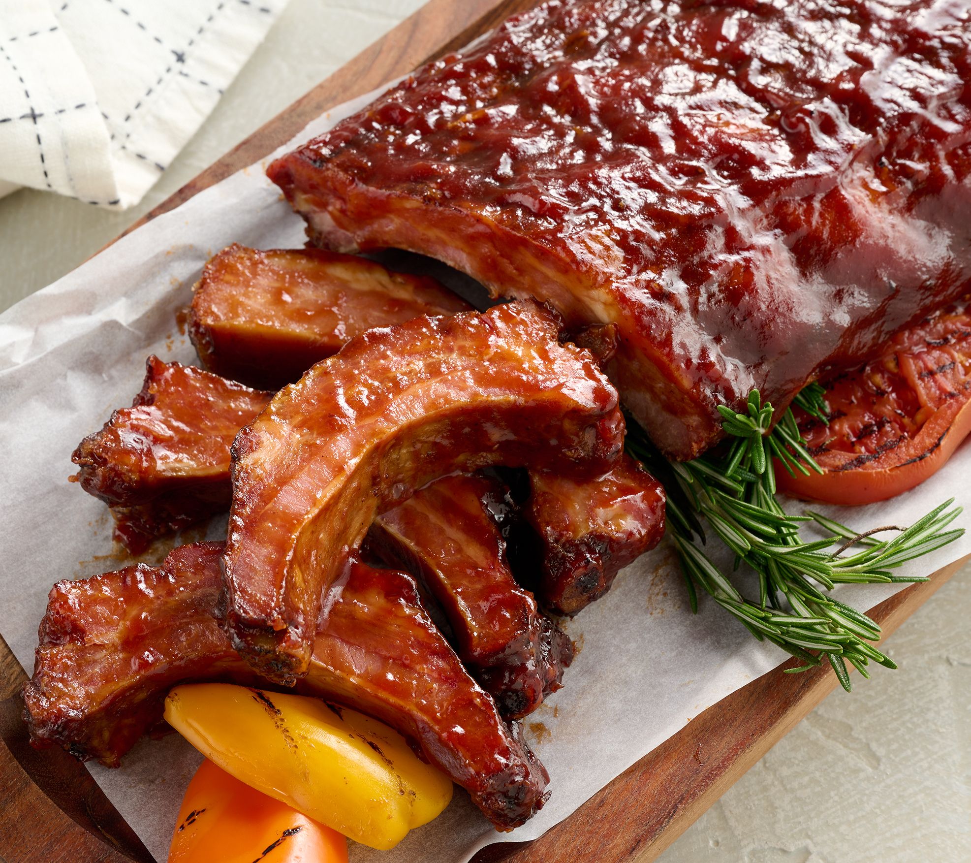 Corky's BBQ 6-lbs Sweet & Smokey BBQ Baby Back Ribs Auto-Delivery