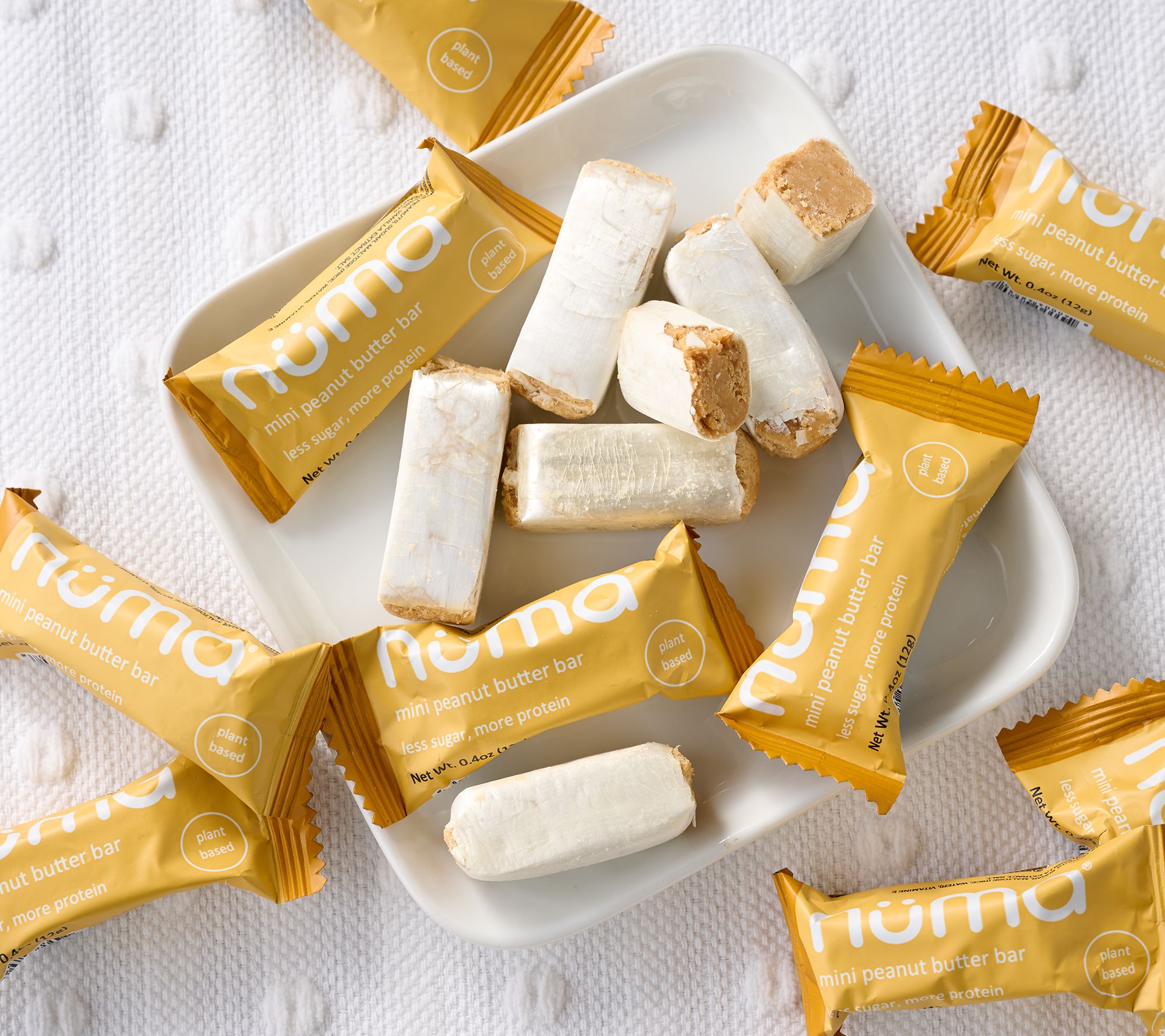 Numa Foods 60ct Crunchy Peanut Butter Mini Candy Bars