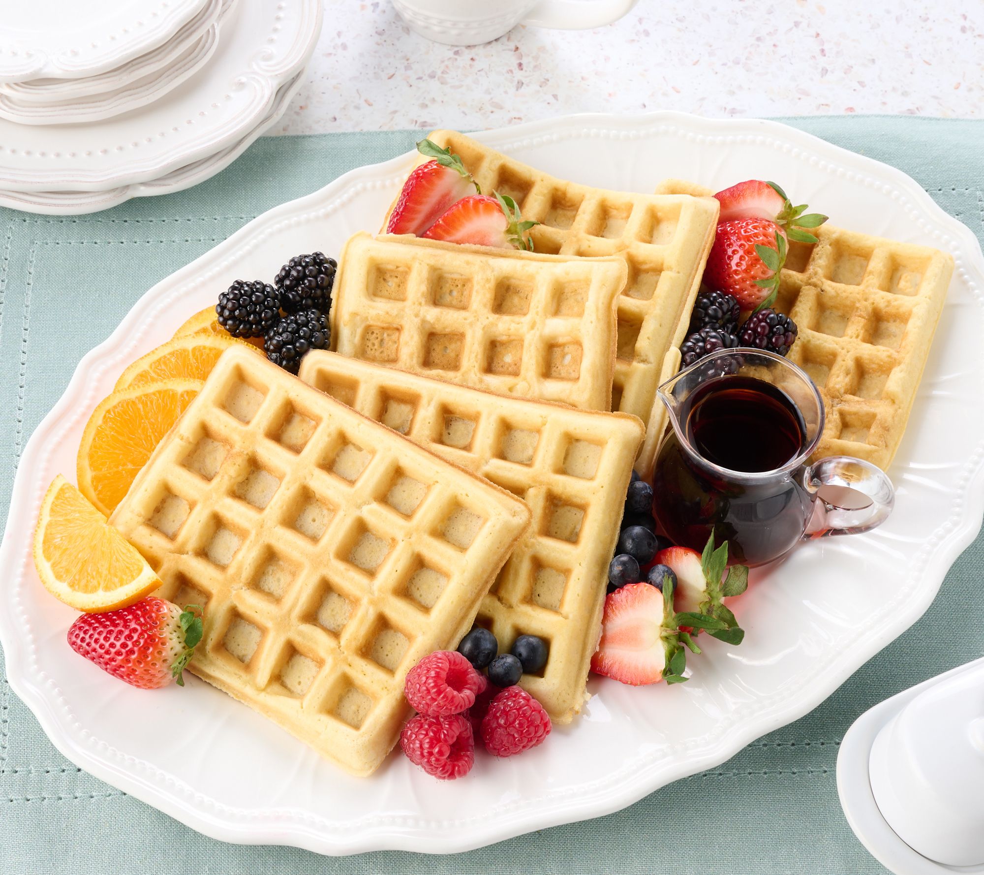 Waffle World (8) 6-oz Bags Gourmet Waffle & Pancake Mix