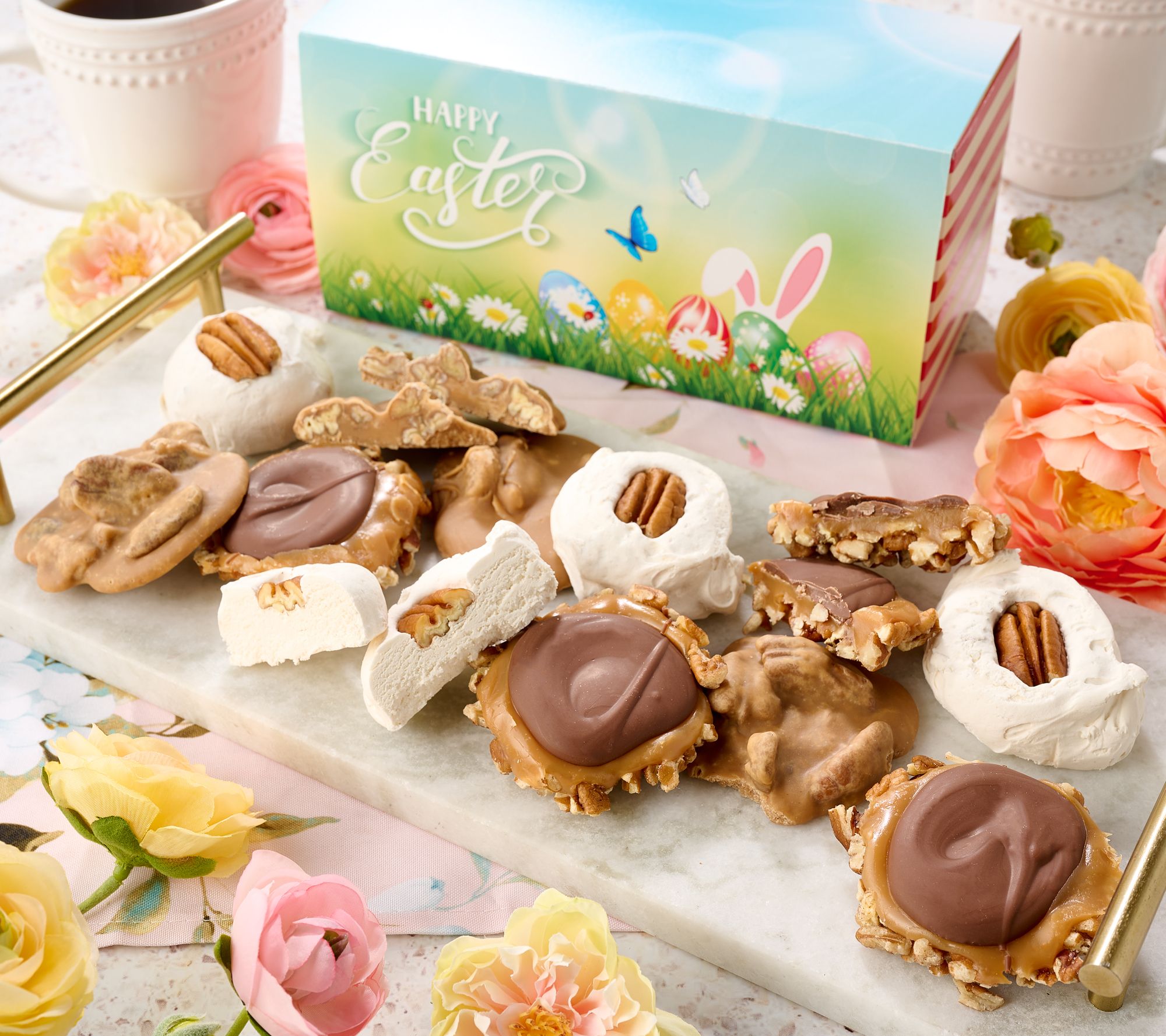 Savannah's Candy Kitchen 12pc Confection Trio Gift Box W/Easter Sleeve