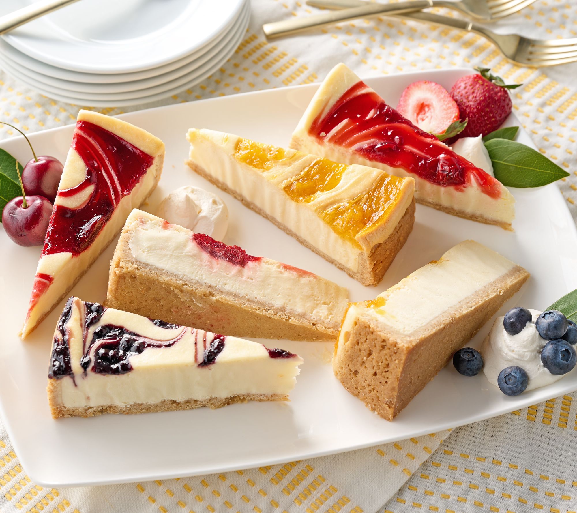 David's Cookies 4-lb NY Style or Fruit Swirl Cheesecake