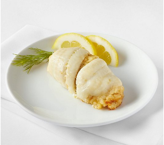Anderson Seafoods (10) 5oz Stuffed Sole w/ Scallops & Crabmea