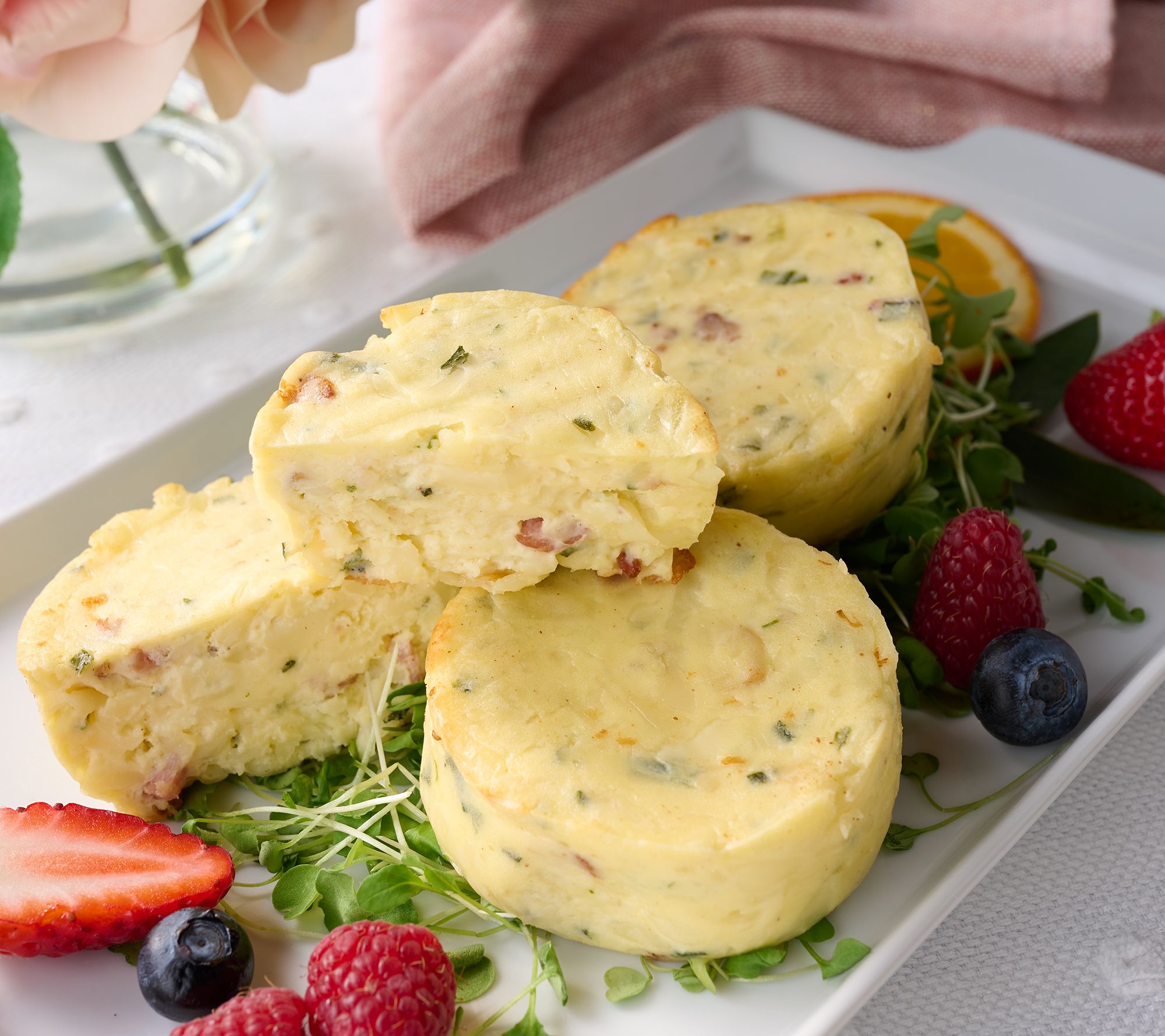 Oak Stove Kitchens 8ct Individual Crustless Quiche