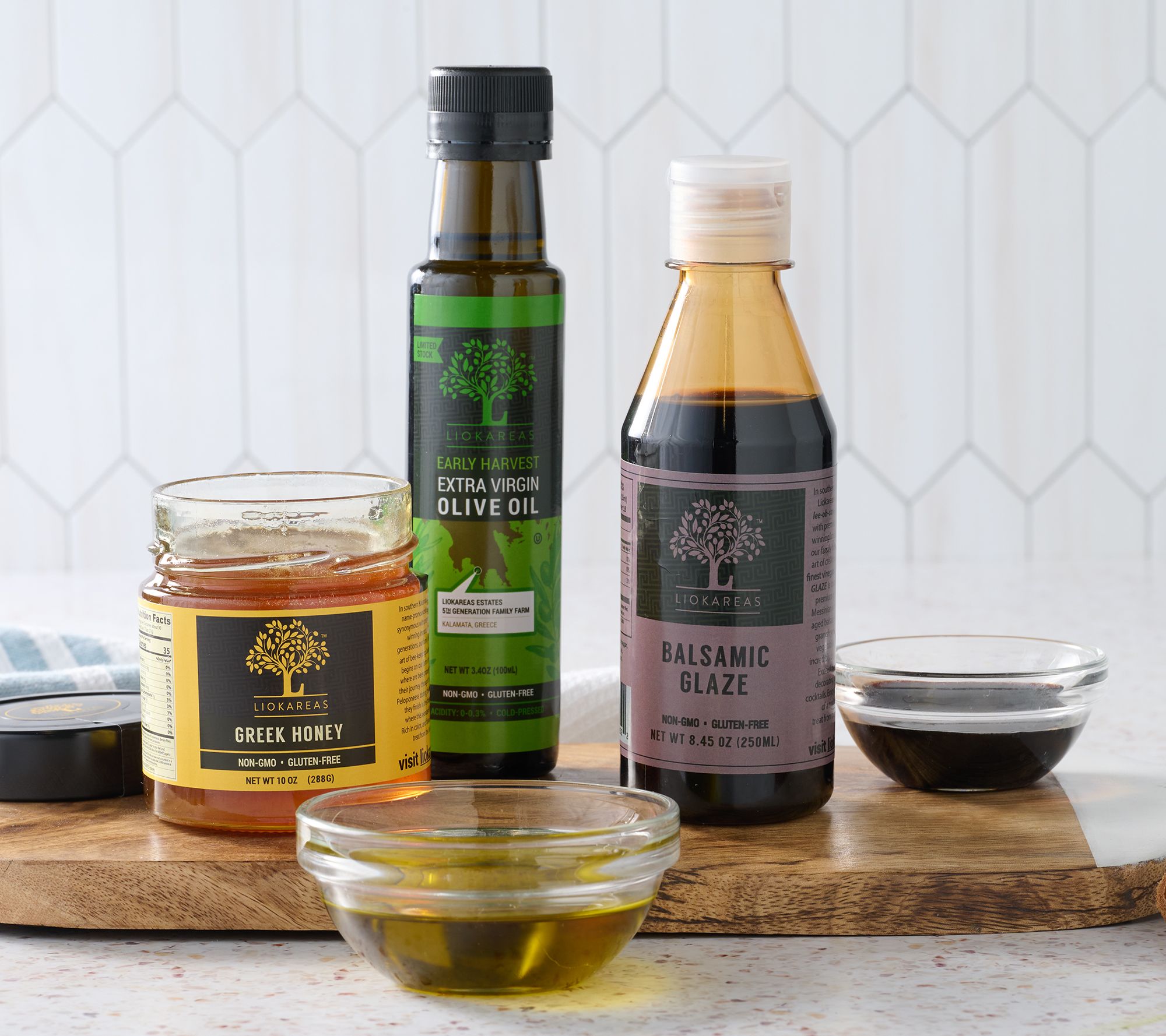 Liokareas 3pc Premium Greek Entertaining Set