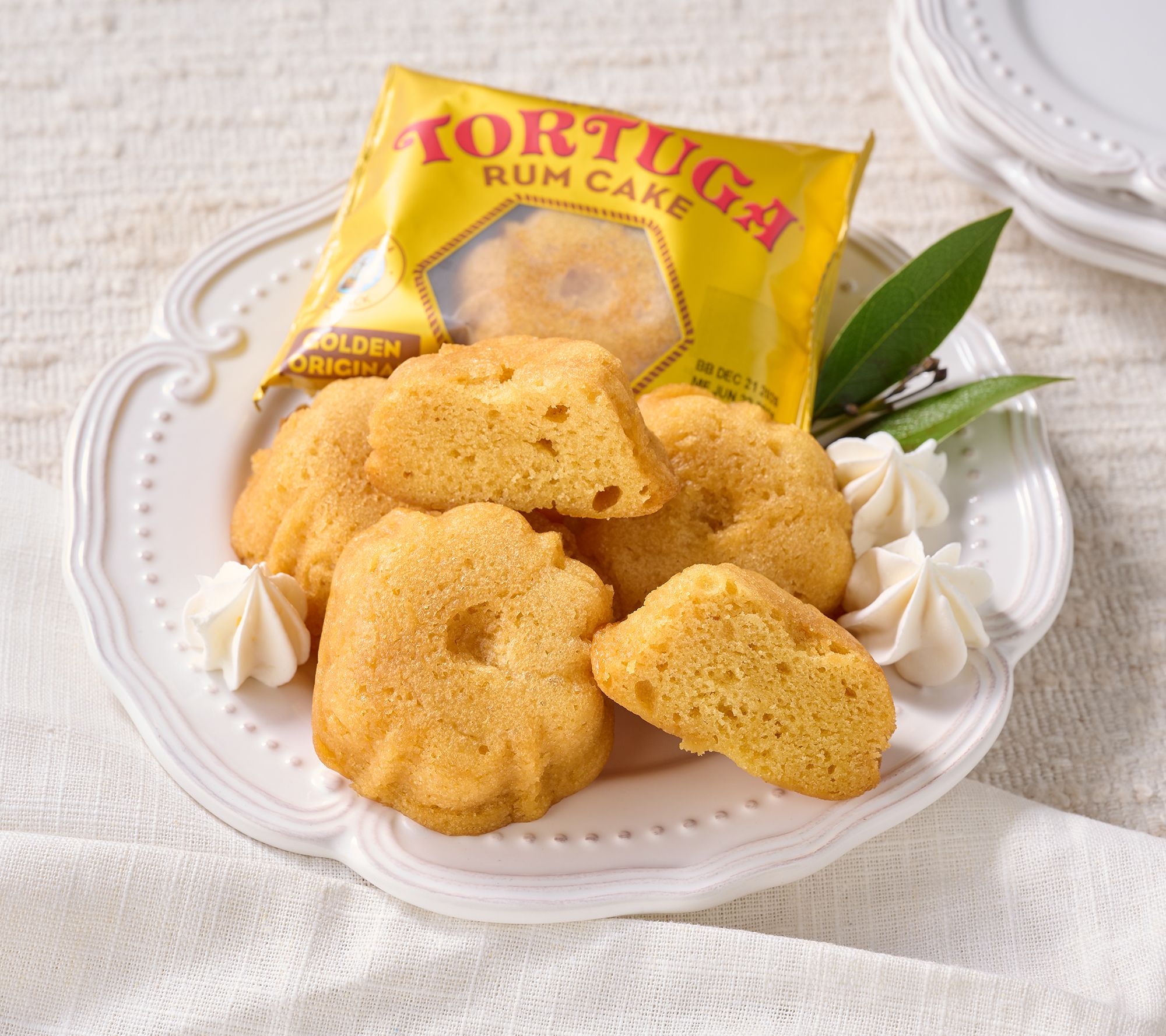 SH10/12 Tortuga Imports (20) 1.8oz Snack Size Rum Cakes