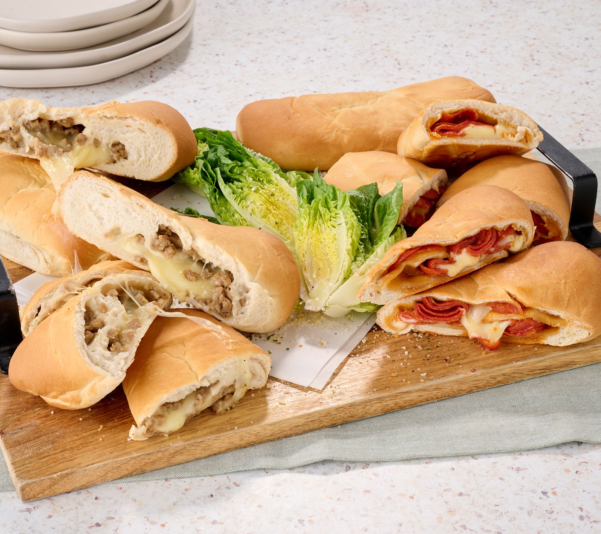 Stanganelli's (6) 12-oz. Authentic Stuffed Stromboli