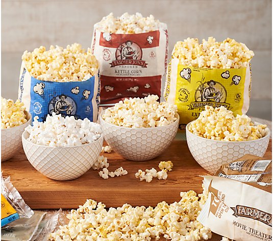 Farmer Jon's (21) 3.5-oz Bags of Virtually Hulless Popcorn