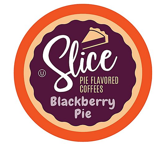 Slice 40-Count Flavored Blackberry Pie Coffee Pods