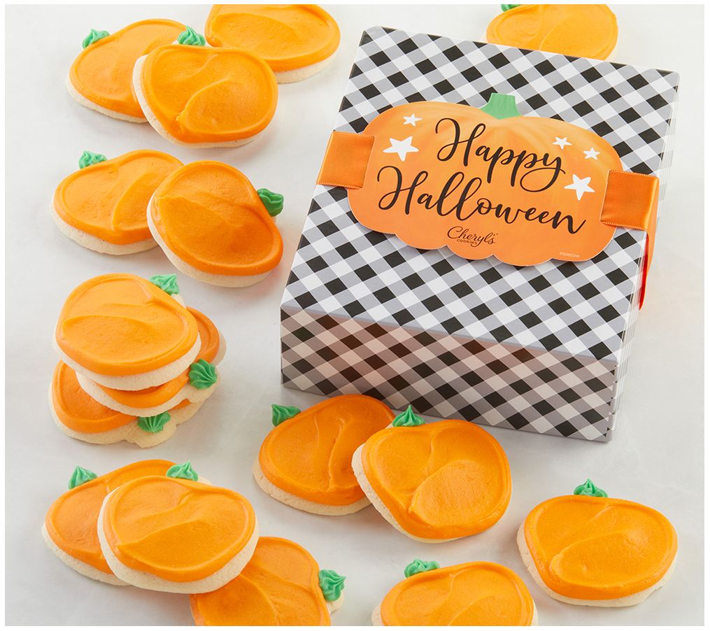 CHERYL'S 12 PC HAPPY HALLOWEEN COOKIE BOX