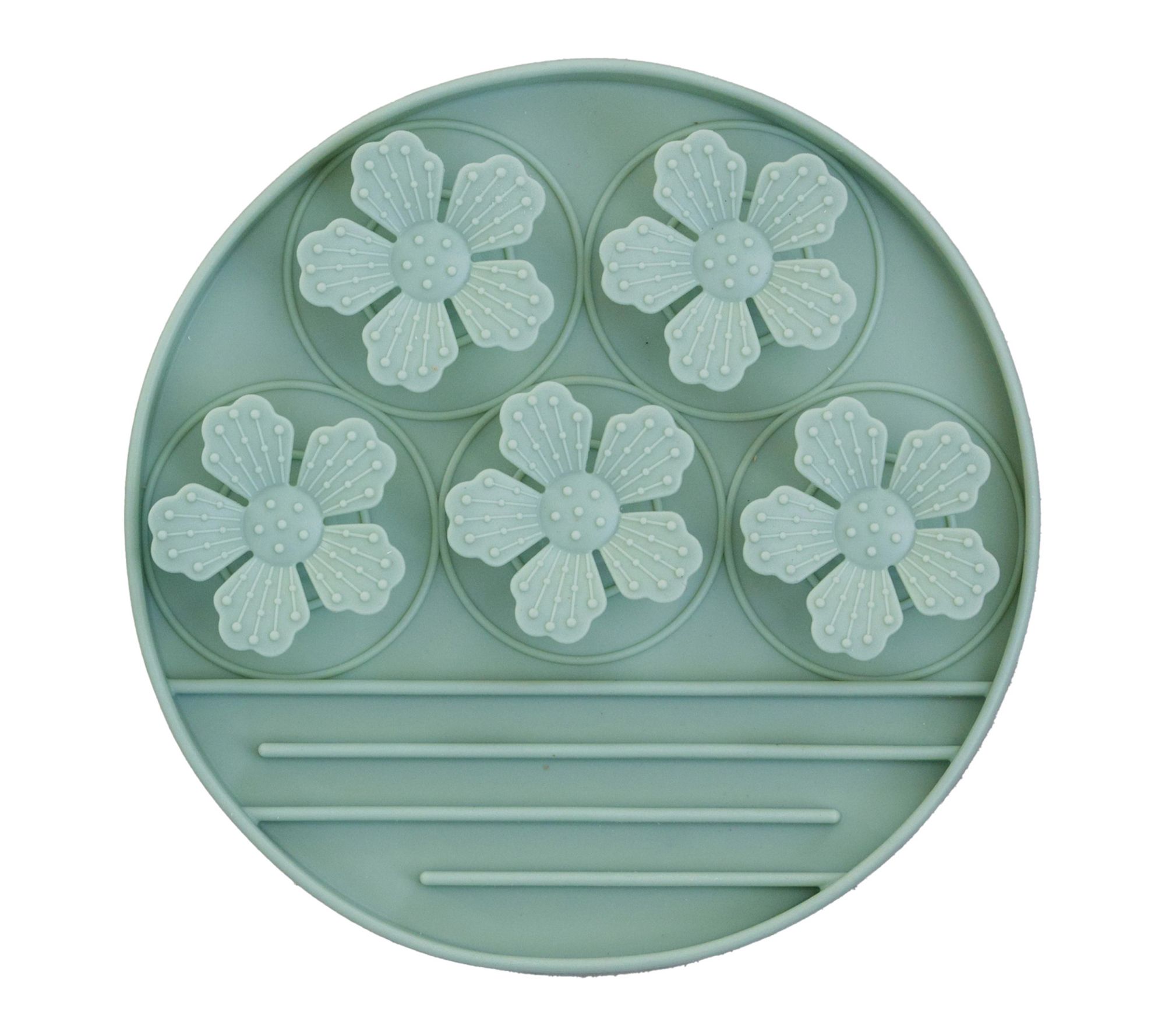 Dexypaws Hide and Seek Slow Feeder Sage Green