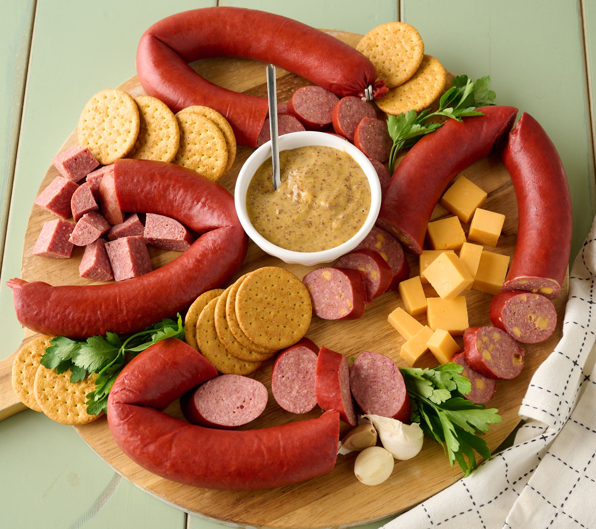 Stoltzfus Meats (4) 15-oz Fully Cooked PA Dutch Ring Bologna