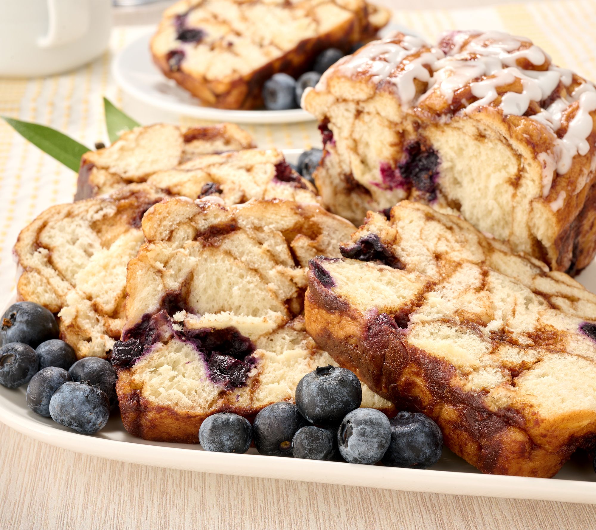  Sweet Paradise (2) 20oz Loaves Gourmet Cinnamon Swirl Bread