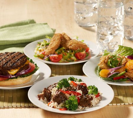 Gardein 5 lb. Meat-Free Chick'n & Beef Entree Assortment - QVC.com
