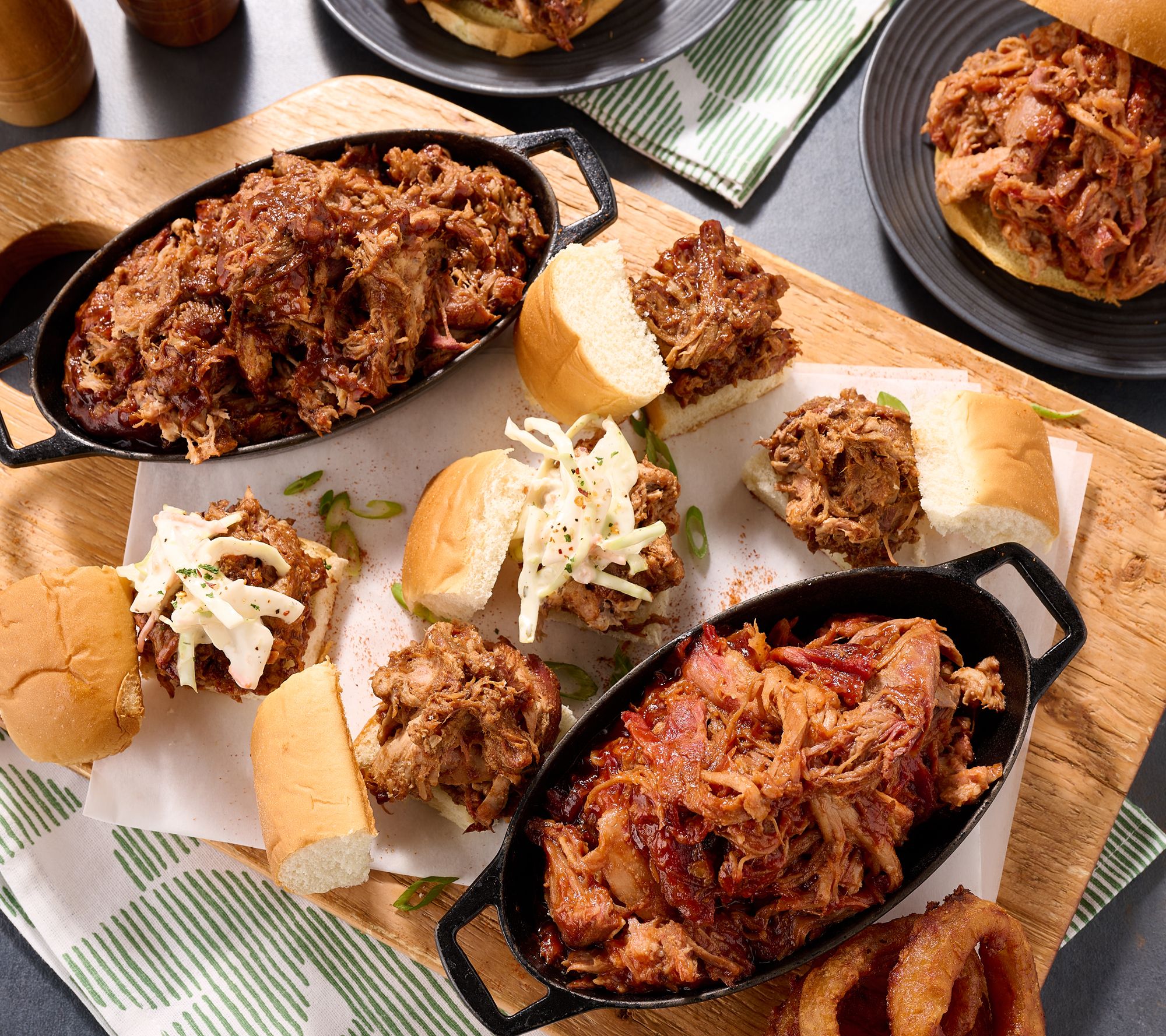 Corky's BBQ 8-lbs of Pulled Pork With Choice of Sauce