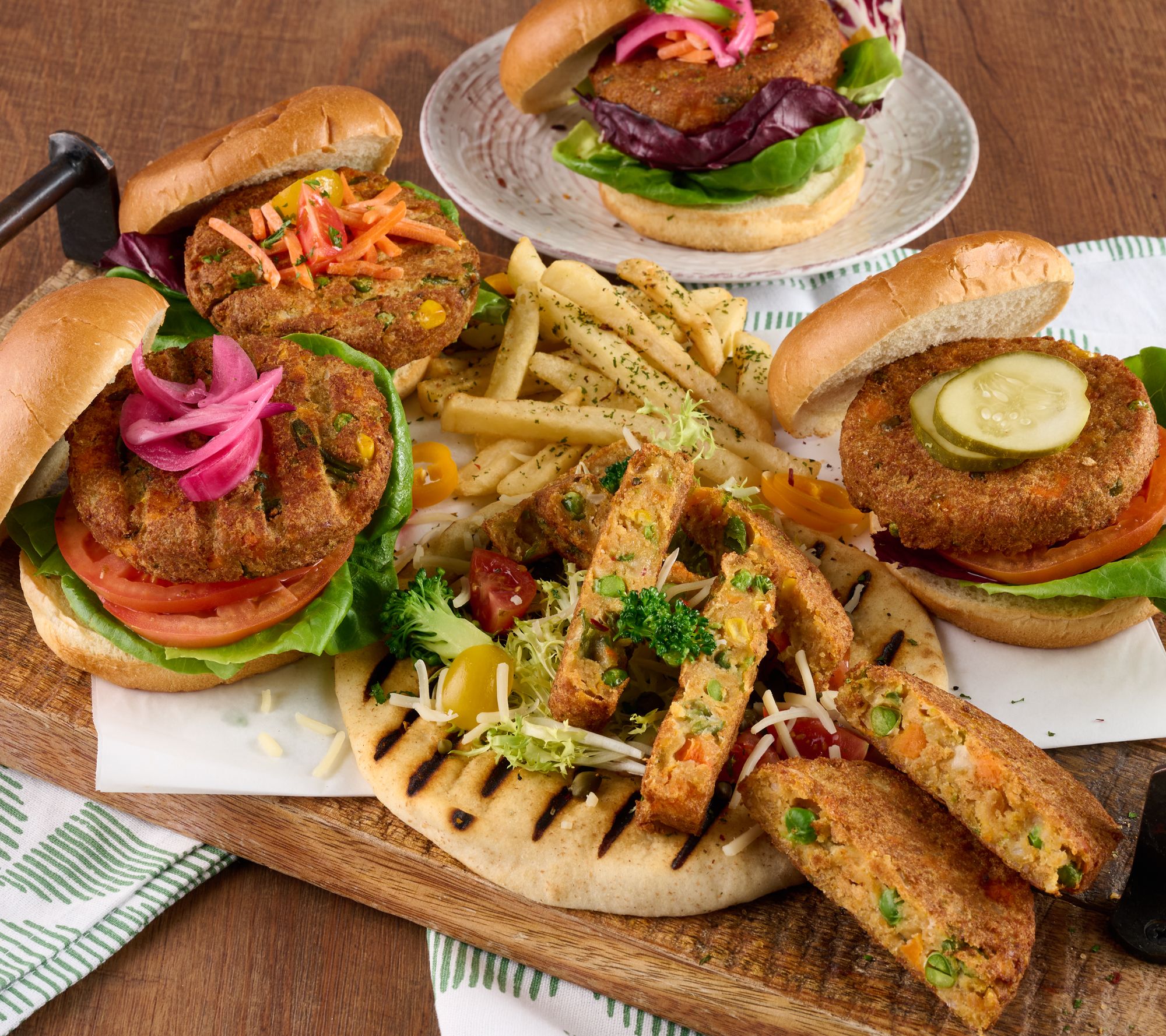 The Perfect Gourmet (20) 4-oz Veggie Burgers