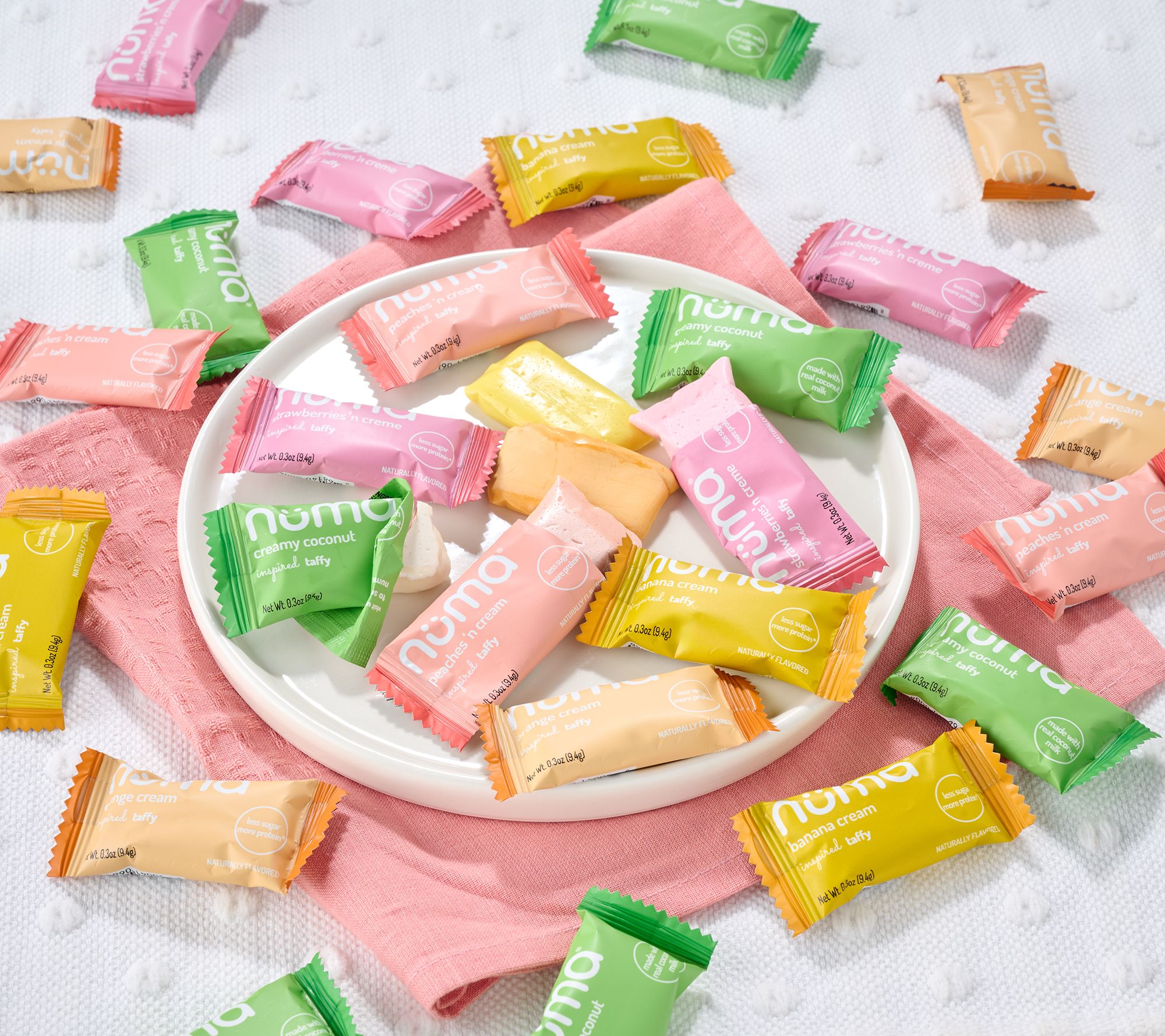 Numa Foods 60-Count Family Recipe Chewy Taffy Candies