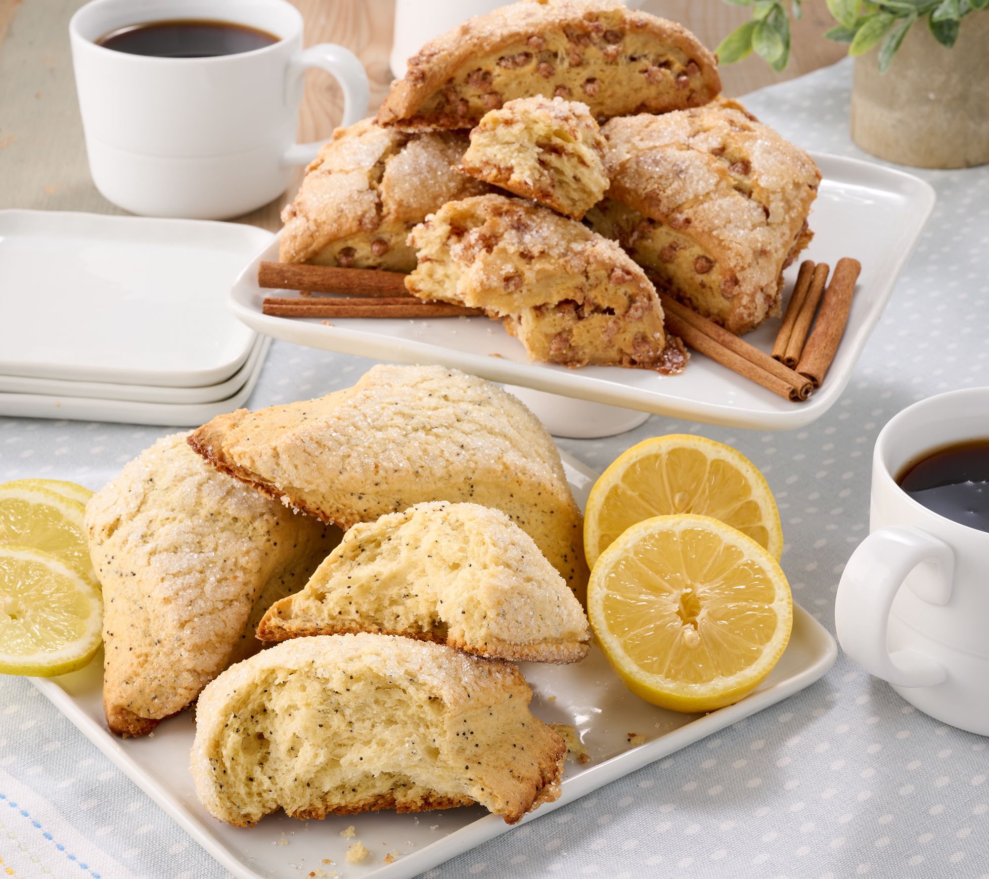 David's Cookies (12) 4oz Ready to Bake Scones in Fruit Favorites
