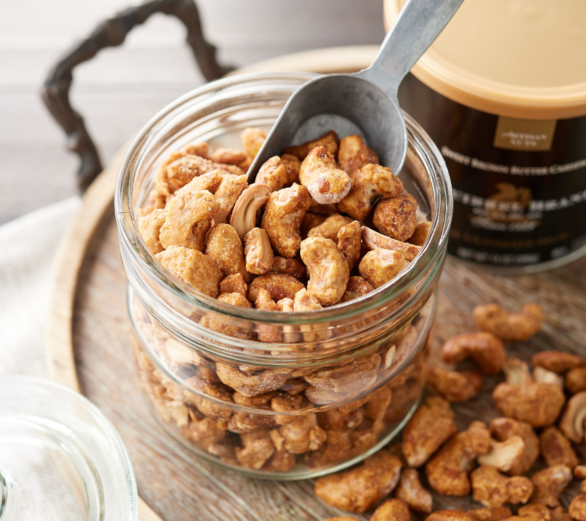 Squirrel Brand (3) 14oz. Sweet Brown Butter Cashews - QVC.com