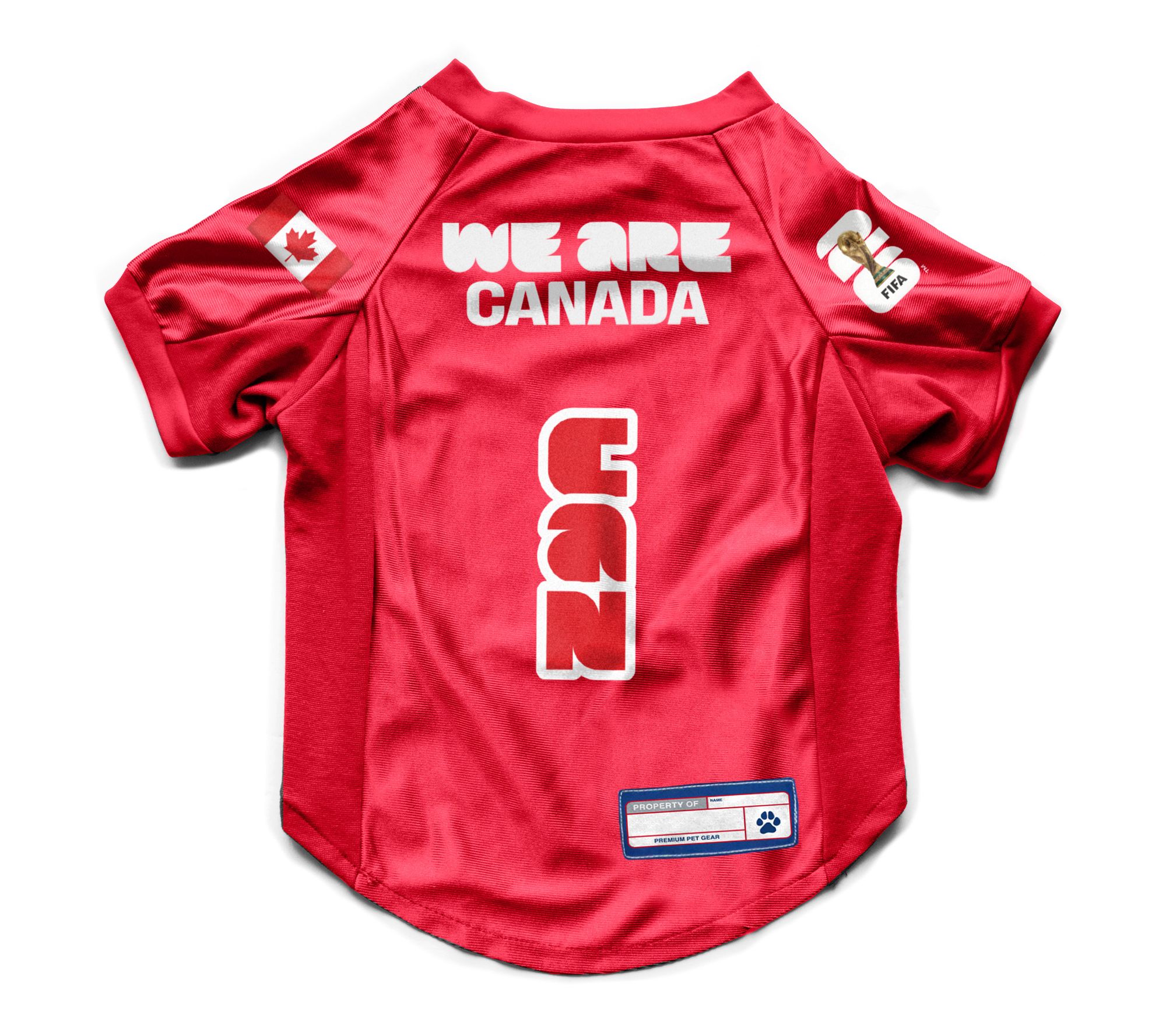 Littlearth 2026 FIFA World Cup Pet Stretch Jers ey