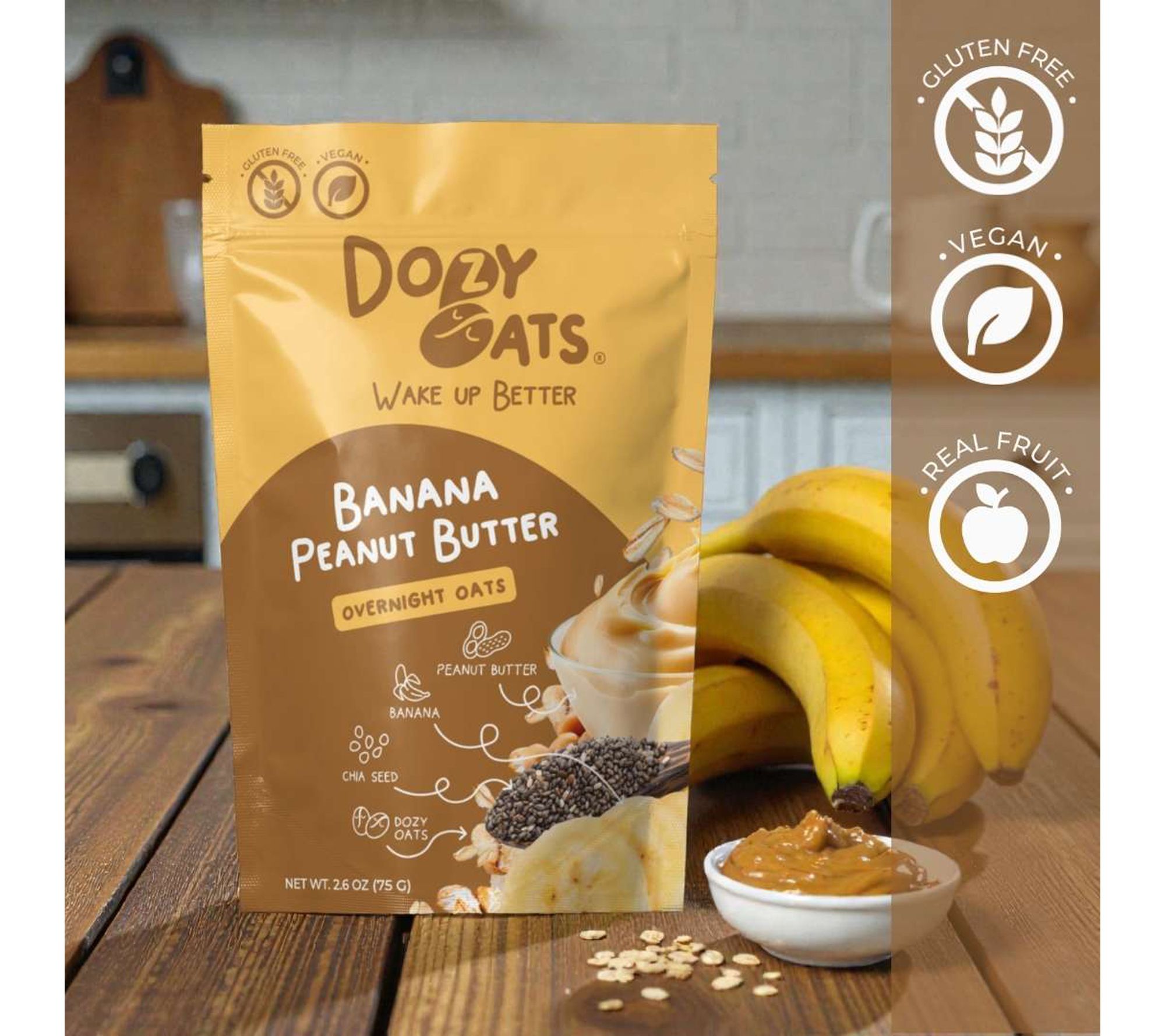 Peanut Butter and Protein Overnight Oats Box
