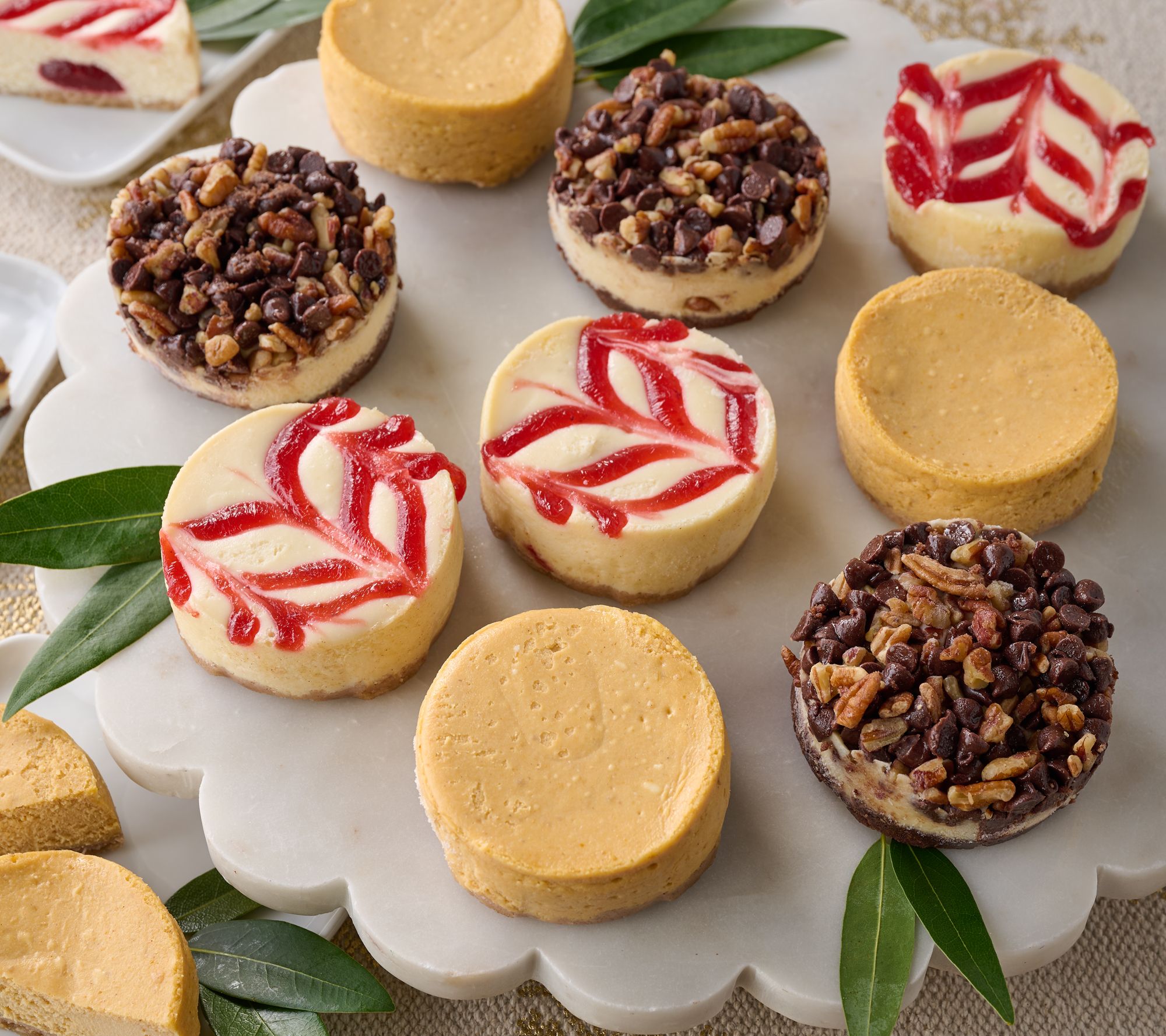 David's Cookies (12) Individual NY Style Scratch Made Cheesecakes