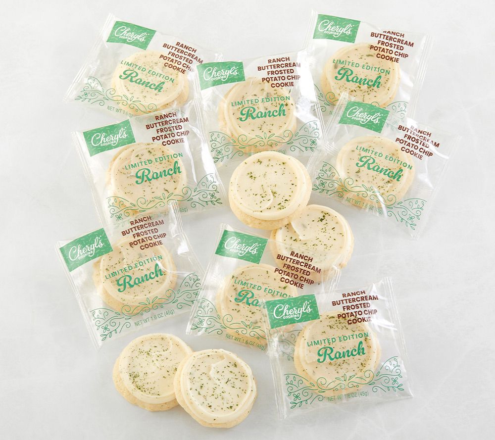 Cheryl's 12 Piece Ranch & Chips Cookie Box