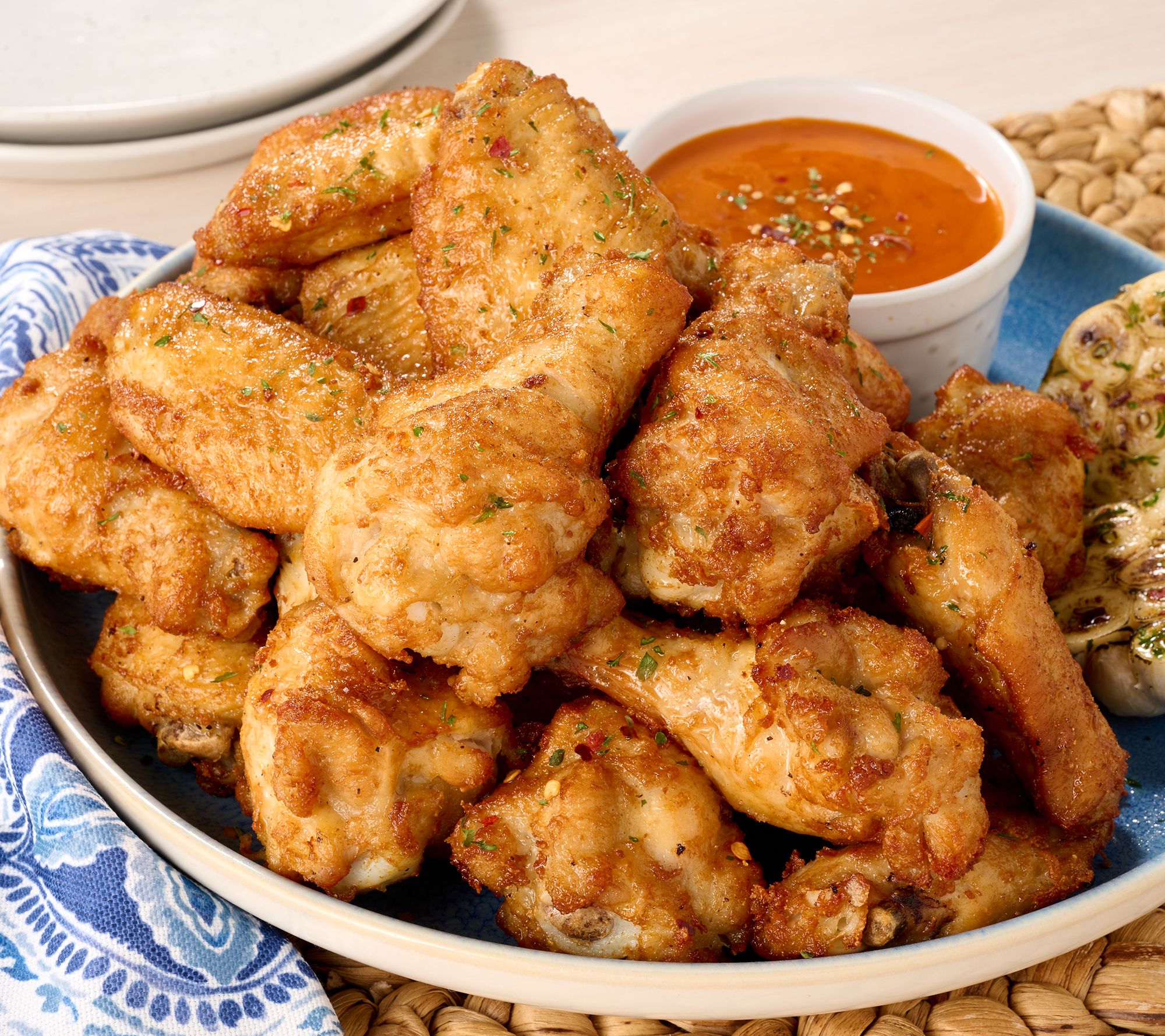 Corky's BBQ 3.5-lbs Seasoned Chicken Wings Auto-Delivery