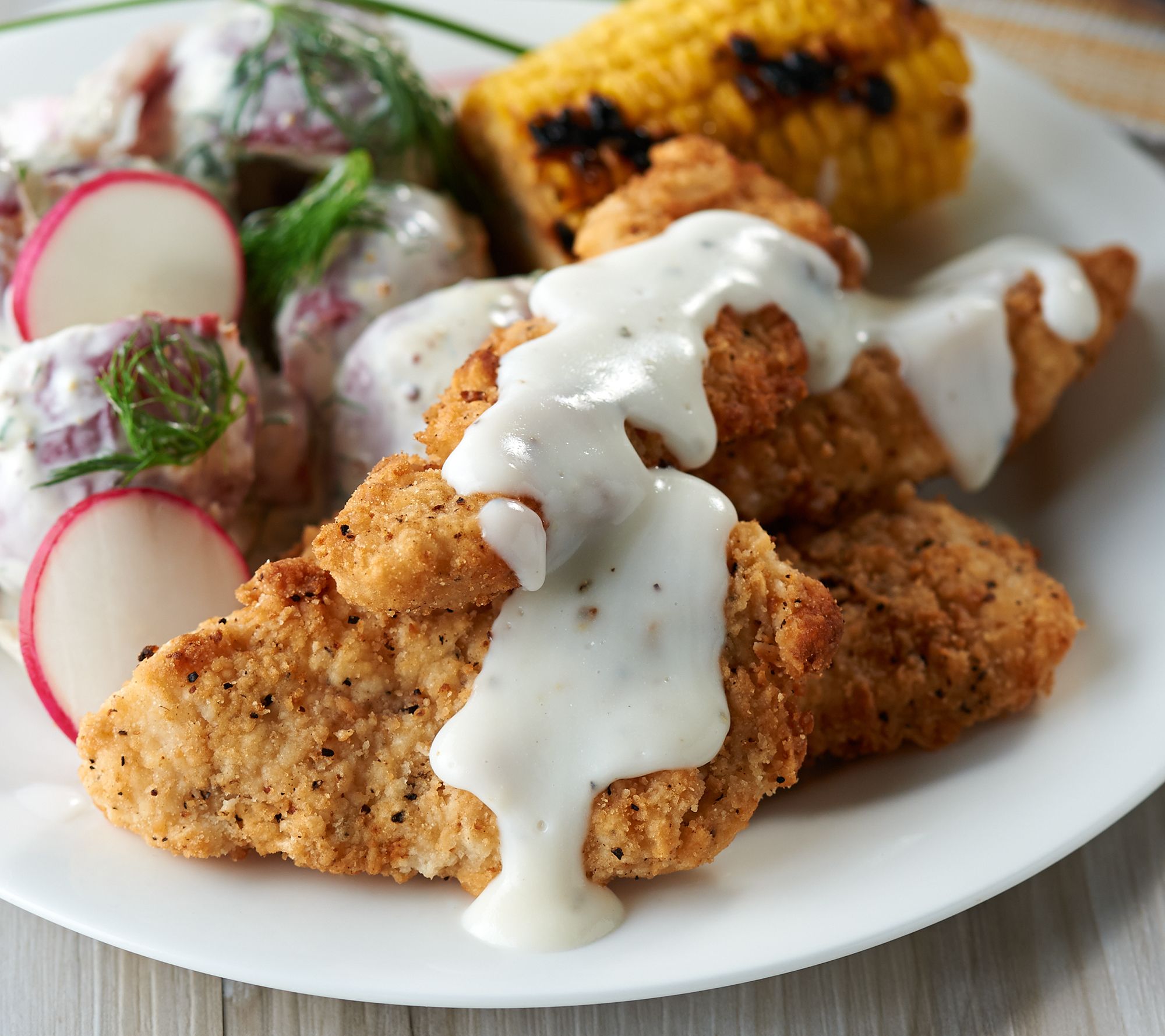 Heartland Fresh 7lb Chicken Fried Chicken Strips with Gravy