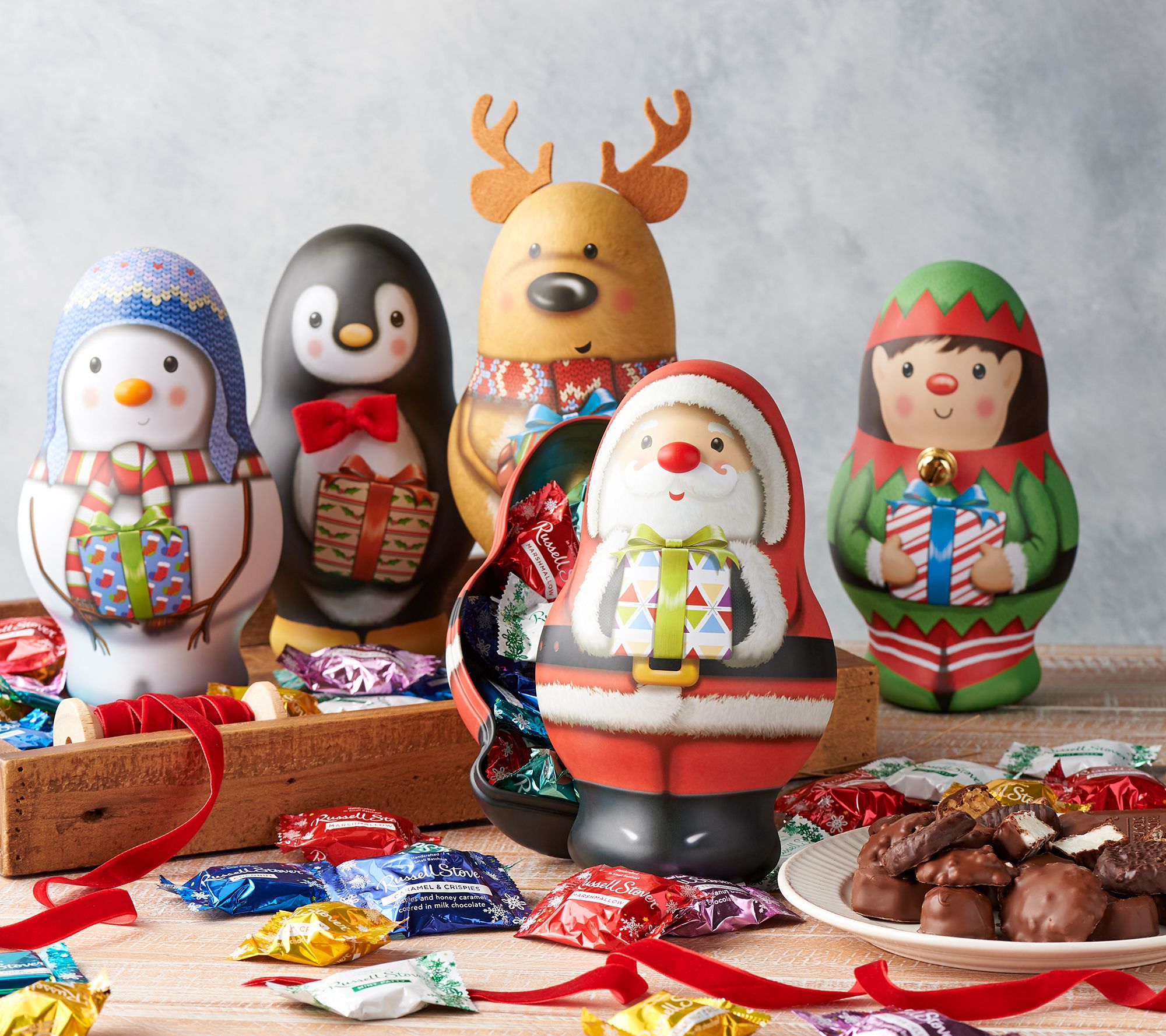 Russell Stover 4-lb Chocolates in Character Tin - M66883