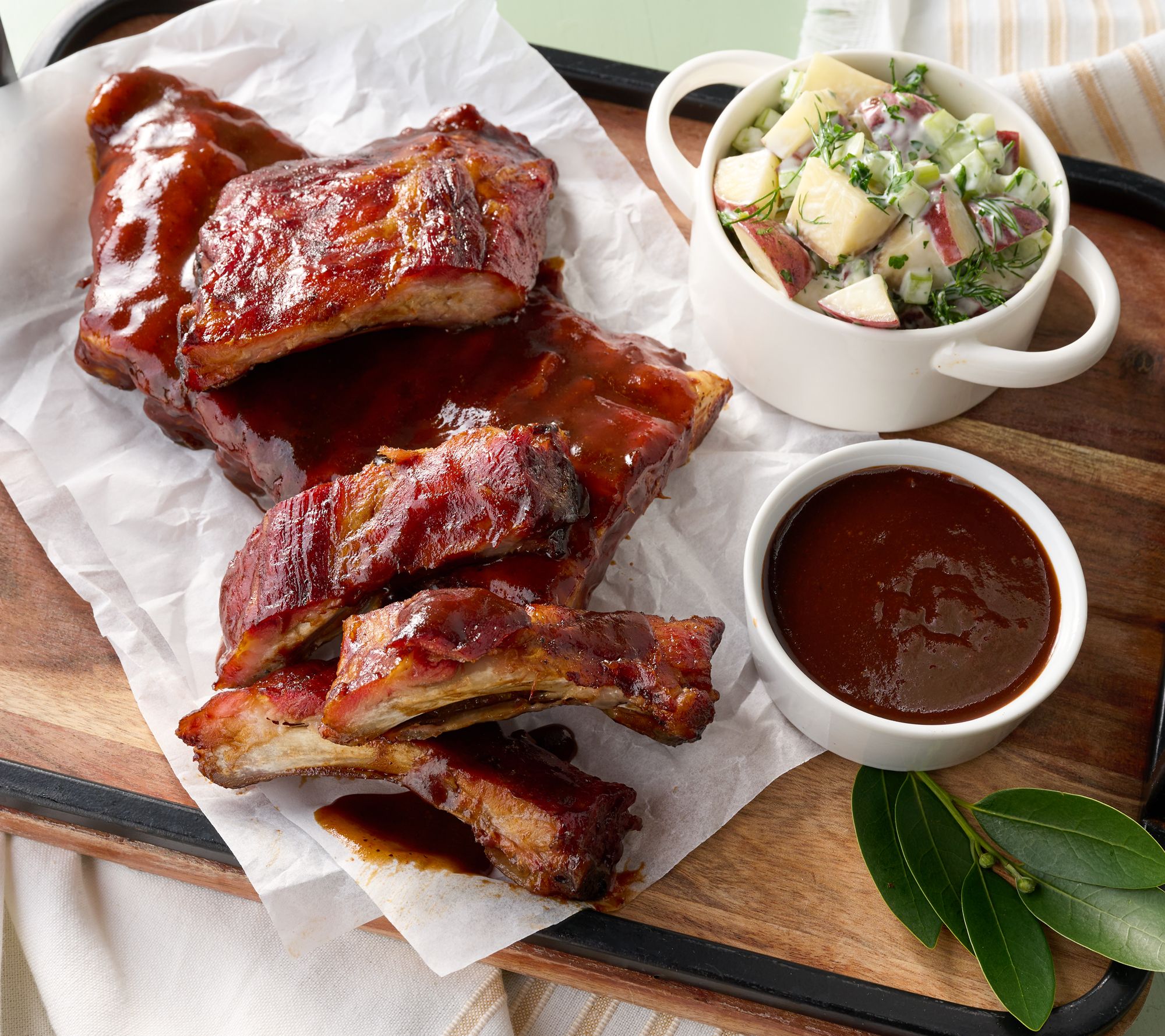 Corky's BBQ 6-lbs of Original or Honey BBQ Baby Back Ribs