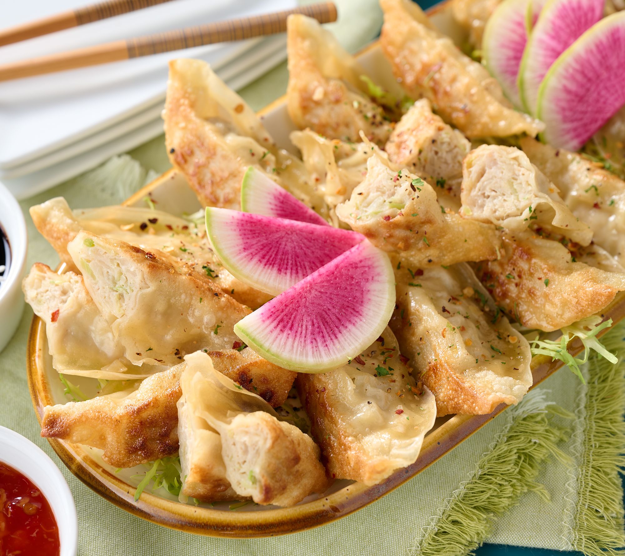 Perfect Gourmet 100-pc Classic Potstickers In Choice of Flavor