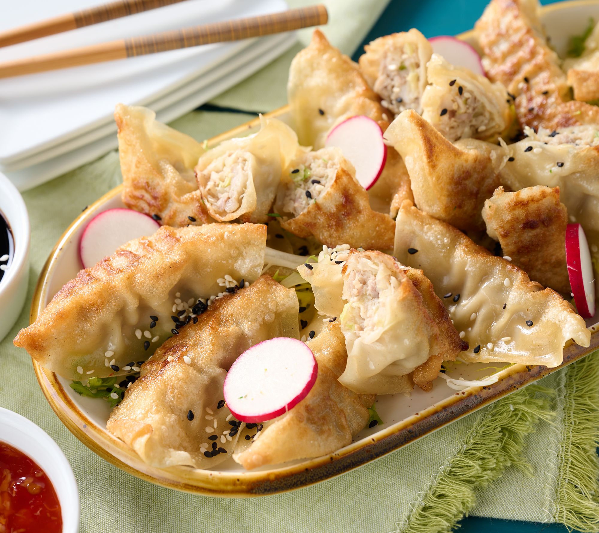 Perfect Gourmet 100-pc Classic Potstickers In Choice of Flavor